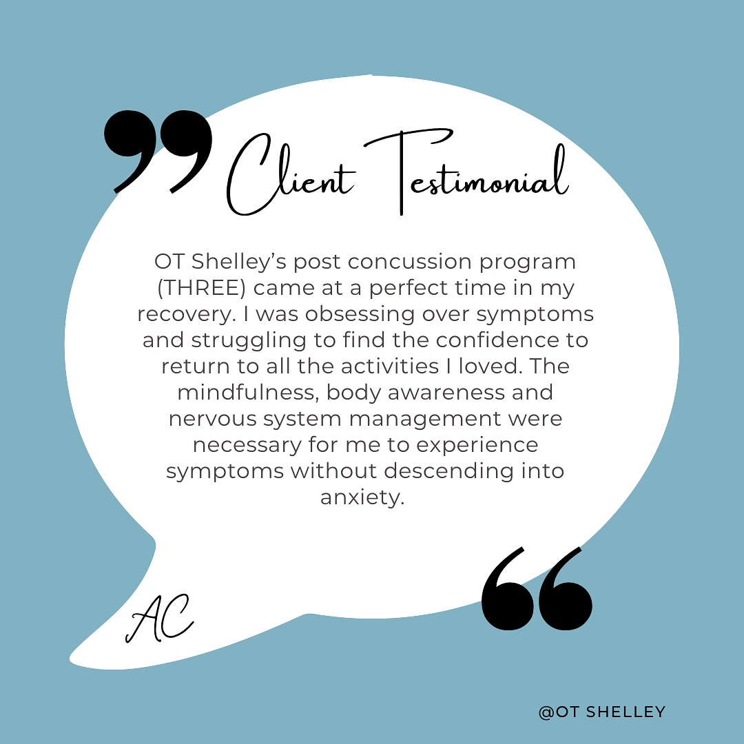 ➡️ SPRING is arriving! And it is exciting time where I am graduating post concussion clients and enabling them to move forward into life with new skills, new tools, a new understanding of themselves and a new confidence.
➡️ And at the same time I am taking on NEW clients to boost THEM forward on their journey back into an active happy life!
➡️ Here are some words I recieved recently from a client graduating and a client beginning.
➡️ If you are curious about the benefits of an OT as your concussion coach, Yoga as a therapeutic modality, and the benefits of an online guided program to keep you on track…send me a dm THREE and i’ll answer all your questions.
#mindbodyspirit#sensoryintegration#postconcussionlife #empoweredrecovery #holisticrecovery #occupationaltherapy #pcs #persistentconcussionsymptoms #vestibular #dizziness #visualimpairment #nervoussystem#nervoussystemregulation#postconcussion #tbi
#concussionrecovery #concussion #brainenergy #concussioncoach #yoga #returntowork #livingwhilehealing #patienttoperson