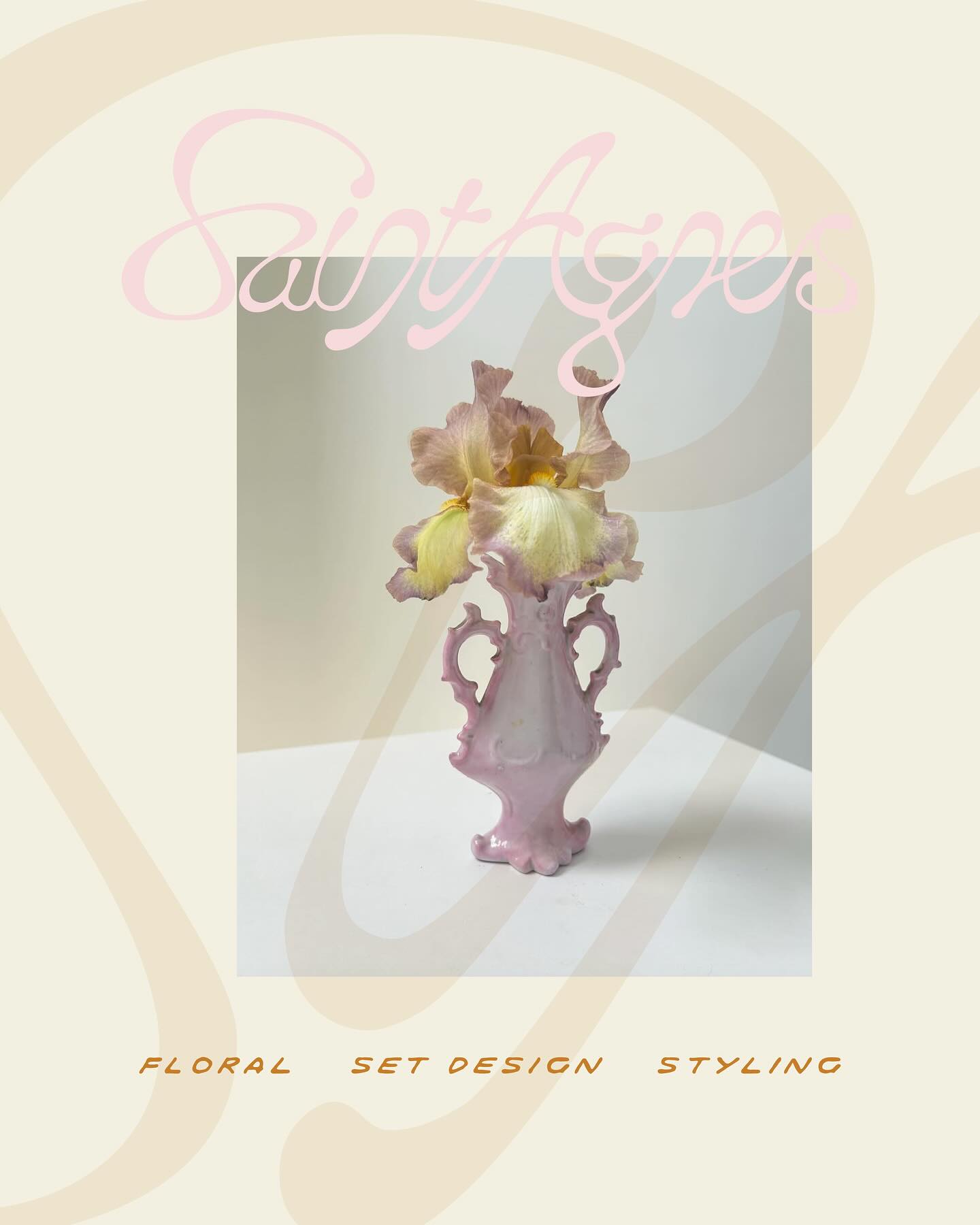 special announcement !! new Saint Agnes branding is live 👯✨👯
Working through the branding process has been such a joy thanks to the talents of Ocèane (@oceanelunven_ @o.c_studio ). She quickly understood how sentimental and essential Agnes’s spirit is to my business, and was able to translate my mood boards, portfolio, and excited gesticulations into this elegant, playful package.
As with all things, our work is stronger when we find our comrades and I’m SO grateful for this collaboration.
I am, as they say, obsessed.