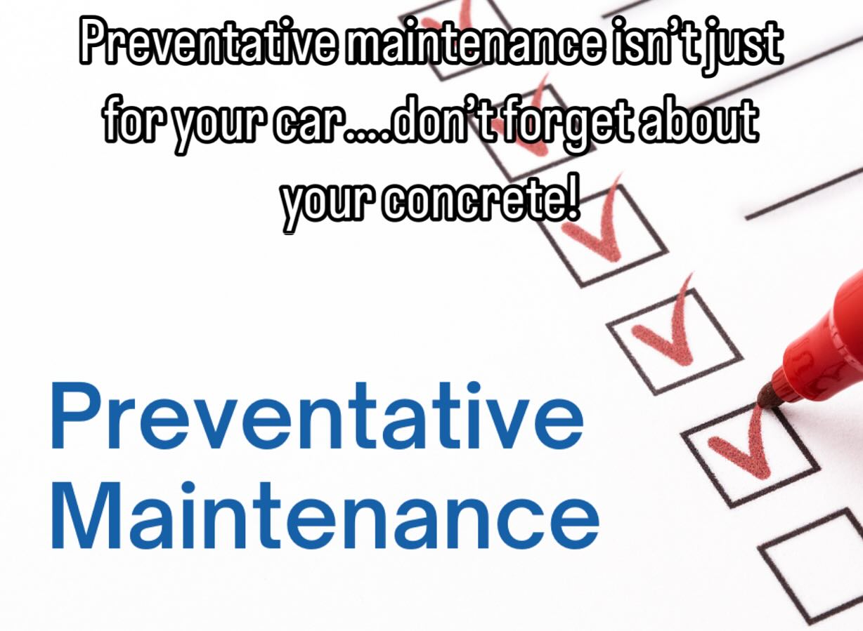 Preventative maintenance for your concrete is an important and vital step to ensure your concrete lasts as long as your home does. Reach out today and get your free quote and take advantage of our early bird pricing! #yyc #yyclocal #yycsmallbiz #yycconcrete #concrete
