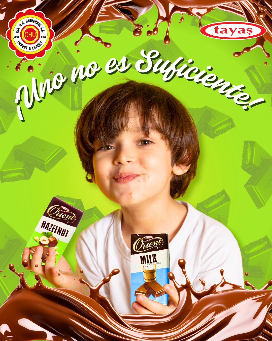 ‼️ Cuando el antojo llama, Orient responde. ✨🍫 Tres opciones, un solo problema… ¿Cuál elegir? 😏 Con almendra💛, leche🩵 y avellana💚, cada bocado es puro placer. Pero cuidado… uno no es suficiente! 🤭
📦 Súmalos a tu negocio y dale a tus clientes el chocolate que realmente desean🤩. Contáctanos para más información. ✨
#CiaHAUniversal #orient #orientchocolate #irresistible #dulzura #golosina #importación #exportación