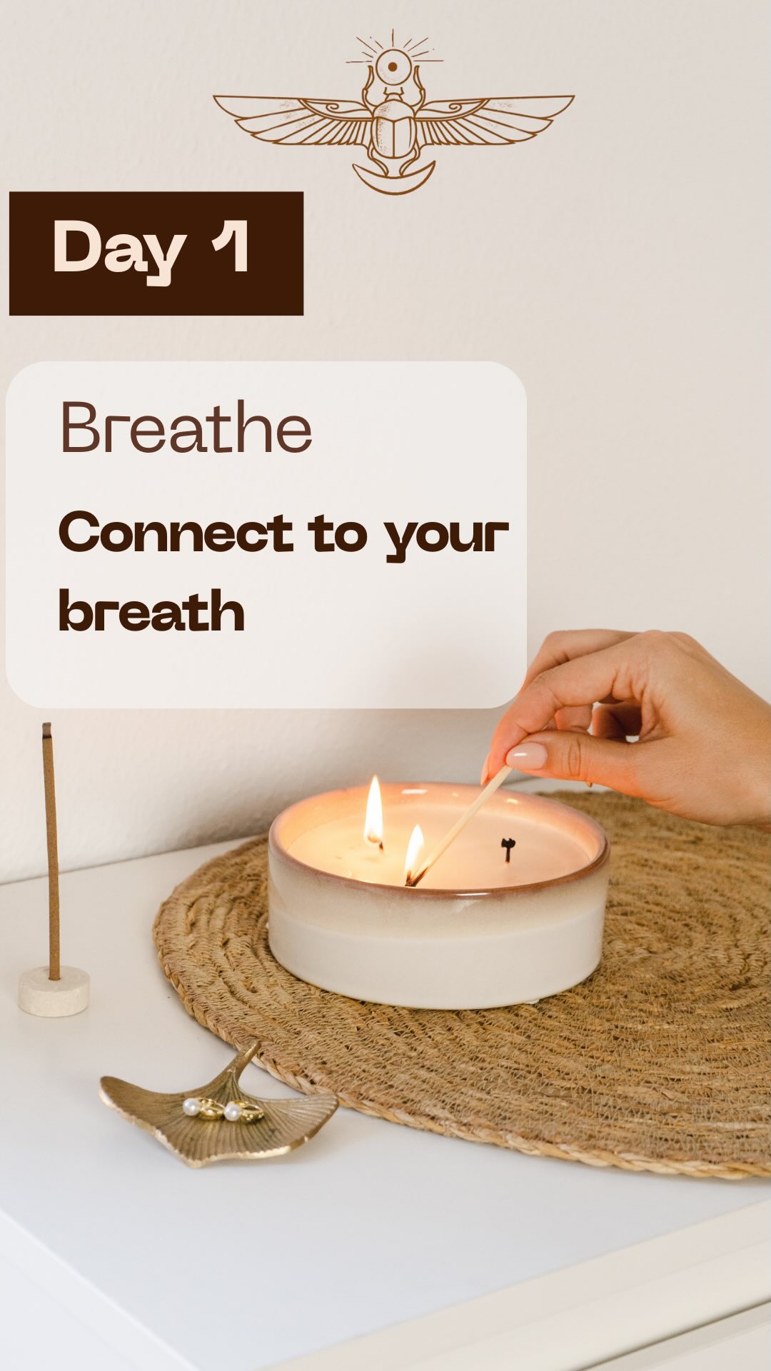 DAY 1 : Connect to our breathe, the flow of life.
When you are trap into the speed of thoughts, or emotions and start to loose focus and presence.
Go back to your breath. It will allow to come back to your center and calm your mind. This exercice helps us to be develop our inner awareness and reconnect to our body.
Being the observer of our breathing is like sending a signal of our body that it is safe, safe to feel, safe to be. By telling your body is safe, your mind is going to calm done and your emotions along with it.
After practicing you will be able to use that short exercise to regulate your nervous system and feel more at peace.
First step : bring your attention to your breath, take time to snese the air coming in and out from your bosy.
Second step : Extend your breathing, breath in until 4, breath out until 4. By extending your breath you are starting to send out a message of peace to your body.
Let me know how it goes.
Peace,
Sophie.
#innerpeace #breath #takeabreak #center #centerwithin #letsgettogether #challenge21days #onestepcloser #love #peace