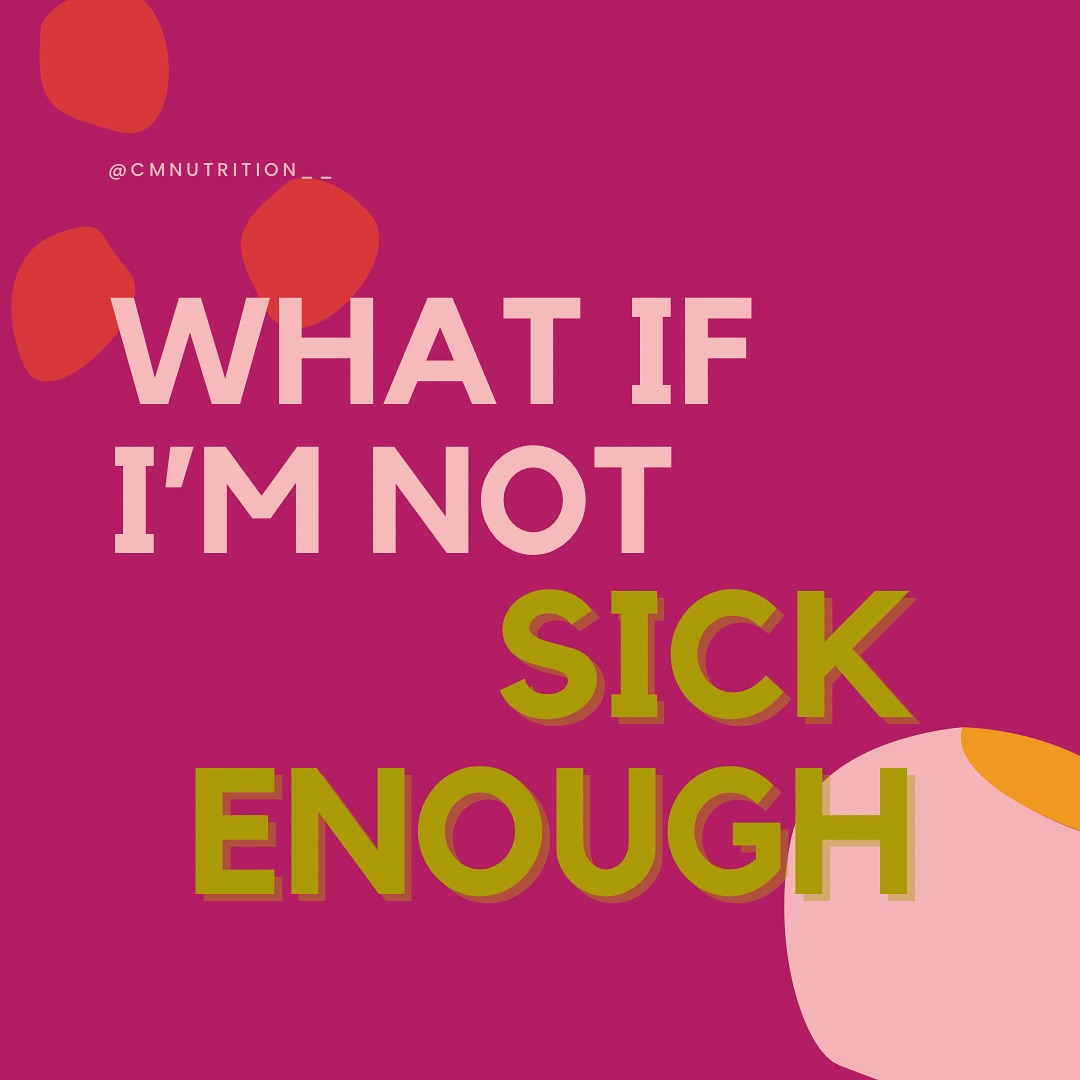 You are never ‘not sick enough’ to deserve help. If you’re struggling, reach out. My books are open—link in bio.
#dietitian #edrecovery #arfiddietitian #melbournedietitian #nondiet