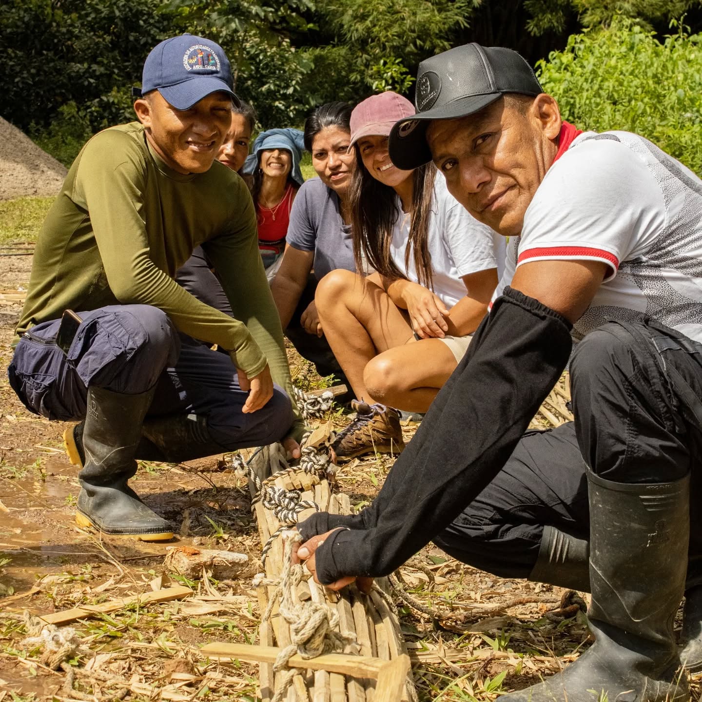 Sharing in the wisdom of bamboo... The meeting of two worlds.
.
The indigenous Cofán community came to Ekawa from Putumayo (in the Colombian Amazonian region), with the intention to learn about bamboo construction. It feels very special to have the opportunity to share these ancestral and modern techniques with such an ancient culture, and then to imagine what they will create back in their home land.
.
Thank you to @terra.keepers for inviting us to support this community in their process to expand their infrastructure with bamboo and re-imagine their future of material sovereignty, economic prosperity and cultural autonomy.
.
📸 @la_mona_fotos
.
#bamboo #workshop #bambooarchitecture #construction #process #bamboostructure #team #indigenouscommunity #ancestral #techniques