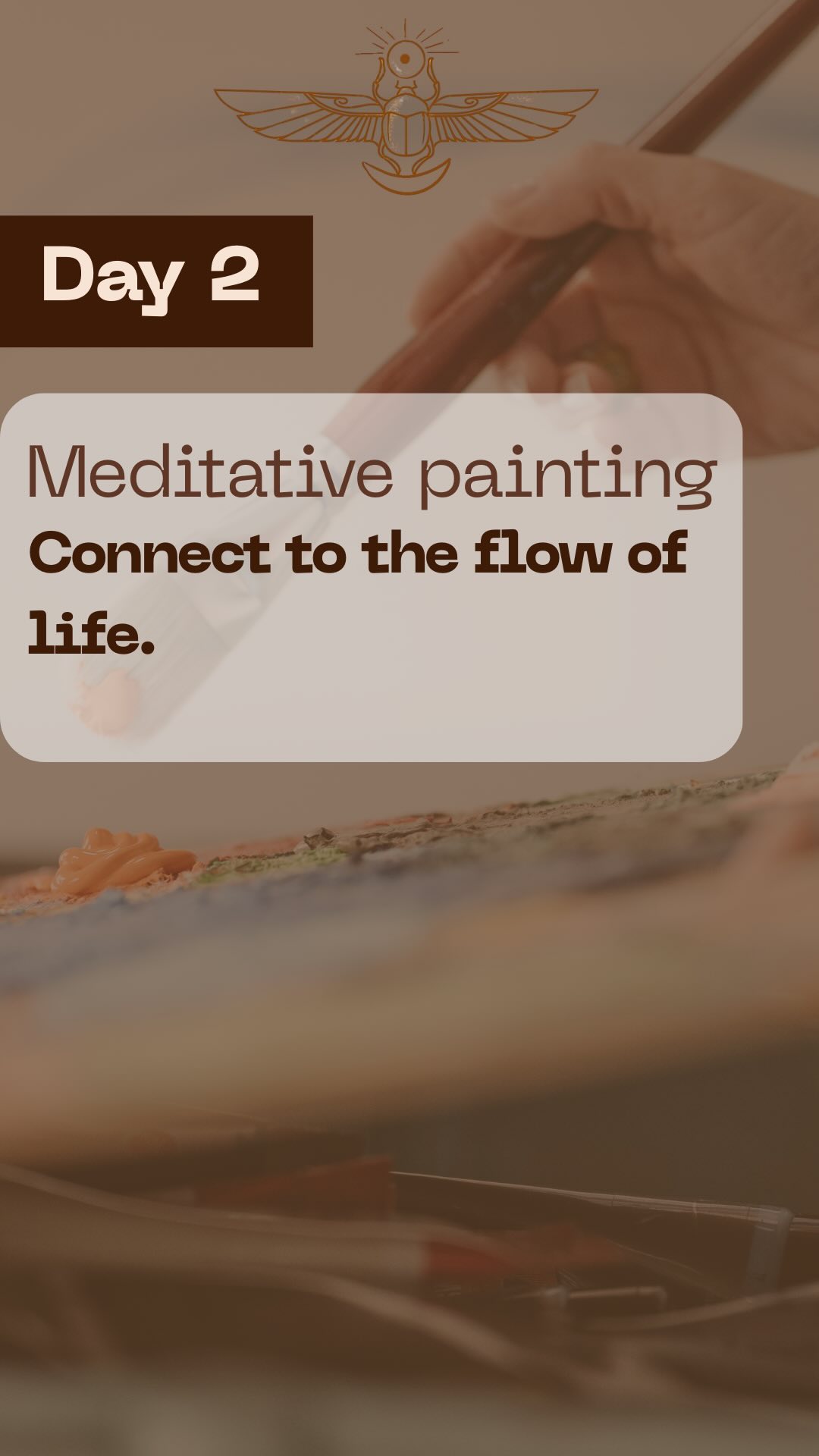 DAY 2 : WAVE BREATHING, A MEDITATIVE PAINTING PRACTICE.
In this practice, you can use a brush, a pencil, a paint. Doesn’t matter the medium. The one you are the most comfortable with. If you are using painting, be sure that your brush can be charged enough with water and pigment to not have to recharge your brush at each breath. If you do, keep focusing on your breathing.
How to do?
Breathe in when you brush stroke is going down.
Breathe out when you brush stroke is going up.
It is also something you can doodle easily on a piece of day, anytime you need to break or reconnect to your breathing and therefore to your body.
I hope you will enjoy the practice, let me know how it goes for you.
If you are in Portland, OR. I host meditative painting classes every third Sunday of the month at @taborspace.
Link in my bio.
Love,
Sophie.