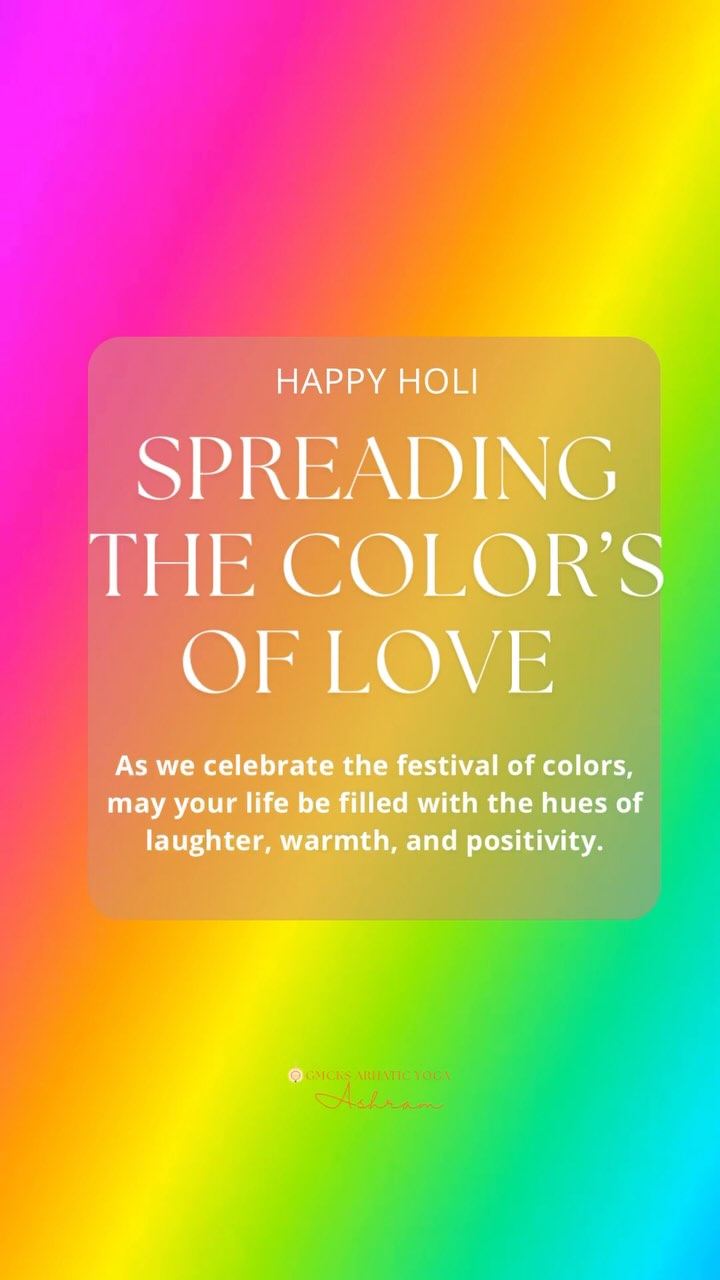 🌸✨ Wishing You a Joyous & Colorful Holi! ✨🌸
Holi is a celebration of love, light, and the triumph of goodness! Just as colors blend beautifully, may our hearts be filled with joy, gratitude, and unity. Let’s take a moment to appreciate the blessings in our lives and spread happiness wherever we go.
1️⃣ Celebrate with love – Holi is a reminder to embrace life’s colors with an open heart, letting go of the past and welcoming new beginnings.
2️⃣ Gratitude for this moment – as we play with colors, let’s be grateful for the people, experiences, and lessons that make life vibrant and meaningful.
May this Holi bring you endless joy, laughter, and divine blessings! 💖🎨
Drop a 🌸 if you’re celebrating with love and gratitude!
#happyholi #holicelebration #holivibes