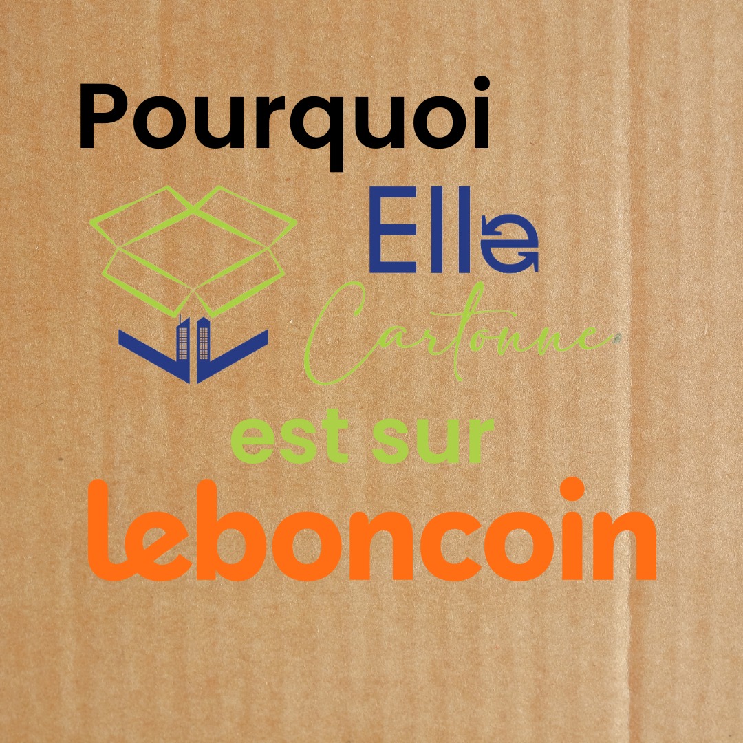 Pourquoi Elle Cartonne vend ses cartons de déménagement/colis sur leboncoin ? 💻
En tant que jeune association, nous n’avons pas encore les moyens de nos ambitions. Notre objectif est de vous proposer un eshop Elle Cartonne, mais cela viendra plus tard.
Avant cette étape, nous vous préparons un joli site internet (on vous en dit plus très prochainement 👀).
Aujourd’hui, nous utilisons la plateforme du Boncoin pour :
- rayonner en local, dans une logique de circuit court 🌍
- proposer des cartons : à l’unité, en lots et en packs 📦
- vous offrir un mode de paiement sécurisé pour vos achats. 💳
Découvrez nos cartons et emballages de réemploi sur le Boncoin (lien en bio)