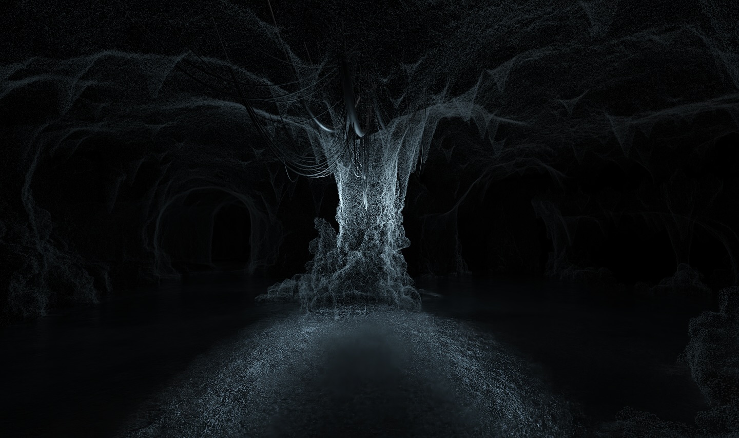 Oracle Chamber by @christina_cushing
For the past week, we have had the absolute pleasure to be involved with SACCADES, a solo show by a multi-talented Thai-British artist, Christina Cushing.
Here are some magical images Christina has produced from LiDAR scanning data we captured in Painshill Park.
SACCADES runs until Wednesday 12th March so come see us today and tomorrow!
SACCADES
7th March - 12th March
12pm - 7pm
Feelium Gallery, 7 Kensington Mall, London W8 4EB
Copyright © 2025 Christina Cushing
Images courtesy of the artist.