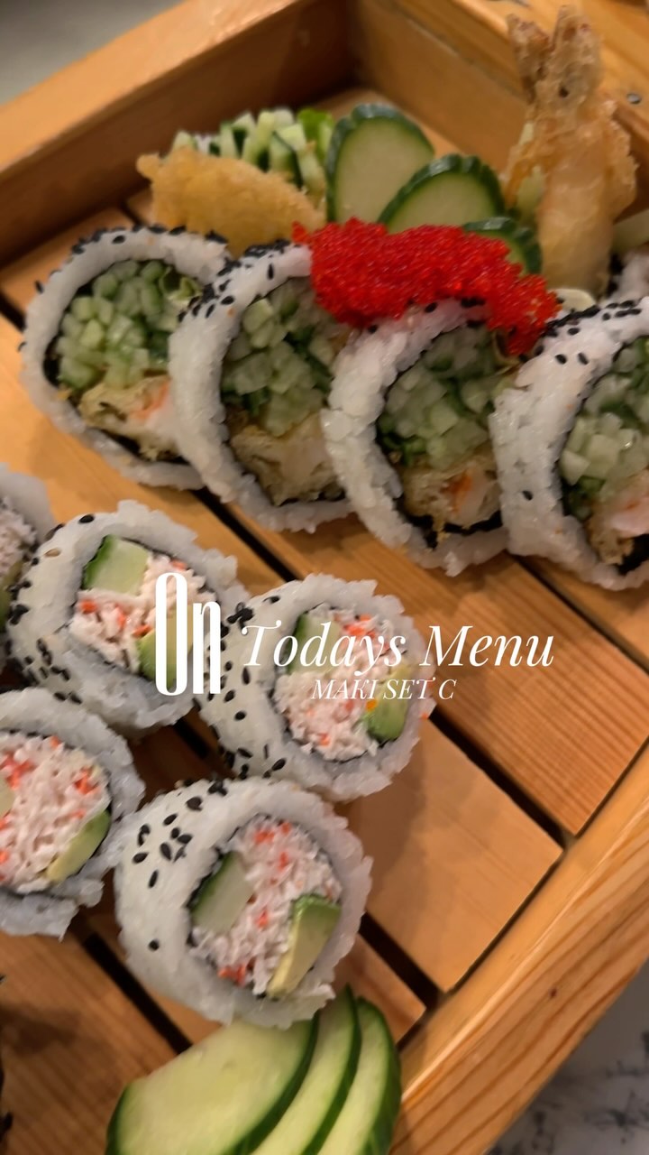 Try one of our THREE maki sets exclusively at Kinshi Rinji in Edmonton, AB 🍱🩷
#YegFood #Viral #YEGFoodie #SushiTime #kinshirinji #yegeats #edmonton #yeg #yegfood #edmontonfood #yegfoodie #edmontoneats #yegfoodies #yegfood #yegbusiness #edmontoneats #yegeats #yegeatslocal