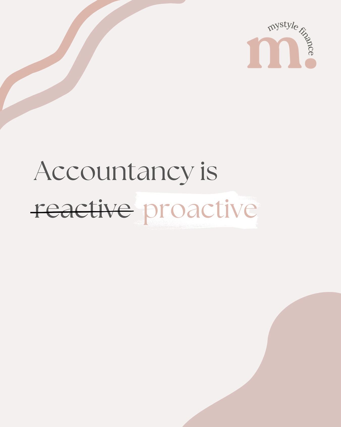 Accountancy has traditionally been quite reactive, primarily focused on reviewing historical data, looking back at financial records and trying to make sense of what happened. This often leads to last-minute rushes at tax time or scrambling to fix errors that could have been avoided earlier in the year.
At Mystyle, we flip accountancy on its head by working proactively so that we can anticipate what’s coming up. Focusing on the day-to-day gives us the ability to forecast, plan, and adjust throughout the year. This allows us to spot any inefficiencies whilst we still have time to fix them, and allows YOU to make more informed, data-driven decisions 🙌❤️
#tax #business #smallbusinessuk #businessowneruk #womeninbusiness