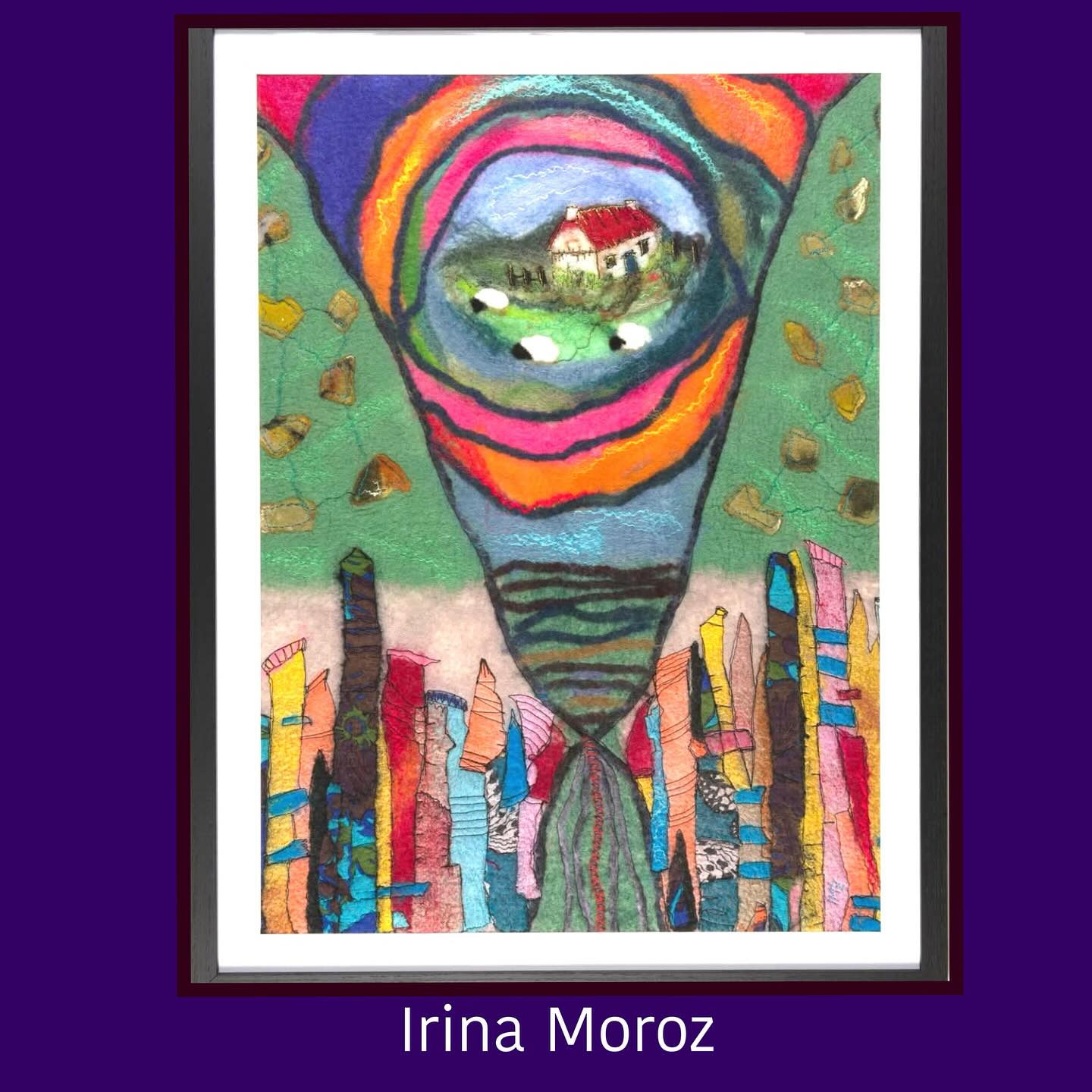 Congratulations to Irina Moroz @feltigo. “Where Do You Want To Live?” was accepted into Fuller Craft Museum’s 2025 Biennial Exhibition: Town and Country.
The exhibit dates are: May 17 - November 30, 2025.