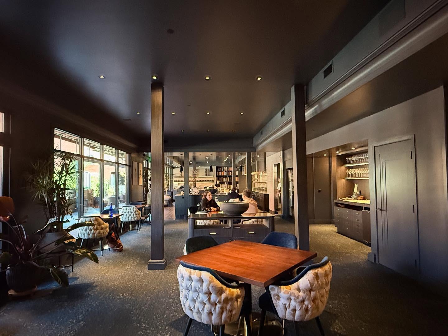 The gorgeous SELINE. The talent. The ambiance. Michelin-starred chef @dcberan 🌟 An absolute must experience!!
Full network rack infrastructure with AV, CCTV, and WiFi. An architecturally designed space with installed flush-mounted, color-matched speakers and concealed CCTV. A powerful sound system and WiFi throughout.