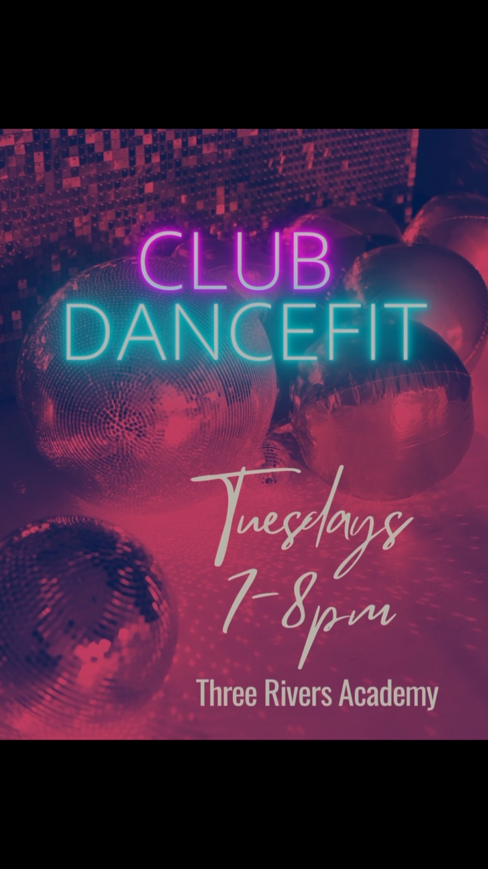 CLUB DANCEFIT
A party and a workout rolled into one!
Every Tuesday
7-8 pm
Three Rivers Academy
(Hersham/Walton)
To Book: https://www.clubdancefit.co.uk/book-online
An Easy, effective dance/Fitness class for a super full-body workout with easy-to-follow routines
Let’s glow 🌟
Work out to the best ‘90s and current chart hits whilst having fun with your buddies
Booking now open
To Book: https://www.clubdancefit.co.uk/book-online #clubdancefit #feelgoodfitness #danceworkout #strengthandflexibility #bodysculpting #thebodyshed #glow