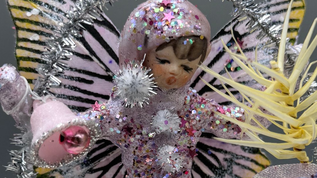 🌈 Meet my enchanting Butterfly Snow Fairy Ornament! Bidding Farewell to Winter! Perfect for adding charm and wonder to any space. Bring Joy home today! Check out my other Spun Cotton Creations on my website and Etsy shop. Link in Bio #spuncotton #fiberart #fiberartist #cottonsculpture #Butterfly #SnowFairy #HandcraftedDecor