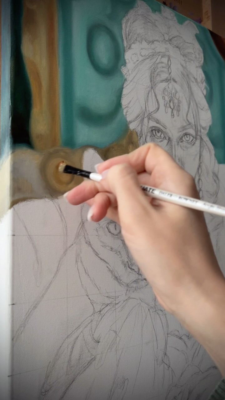 You wanted it? Here it is:
Smaller format is available now!
Limited collection of Bella series
for affordable prices.
37,5 x 46 cm
Interested? Send me a message 💌
For more info on website here
www.viktoriasg.com
#oilpainting #painting #oils #wip #design #home #homedeco #decoration #diy #hyperrealism #photorealism #surrealism #fineart #blackpanther #black #bigcats #panther #wild #beauty #frenchstyle #turqoies #lion #fluffy #artist #artwork #artstudio #bridgerton