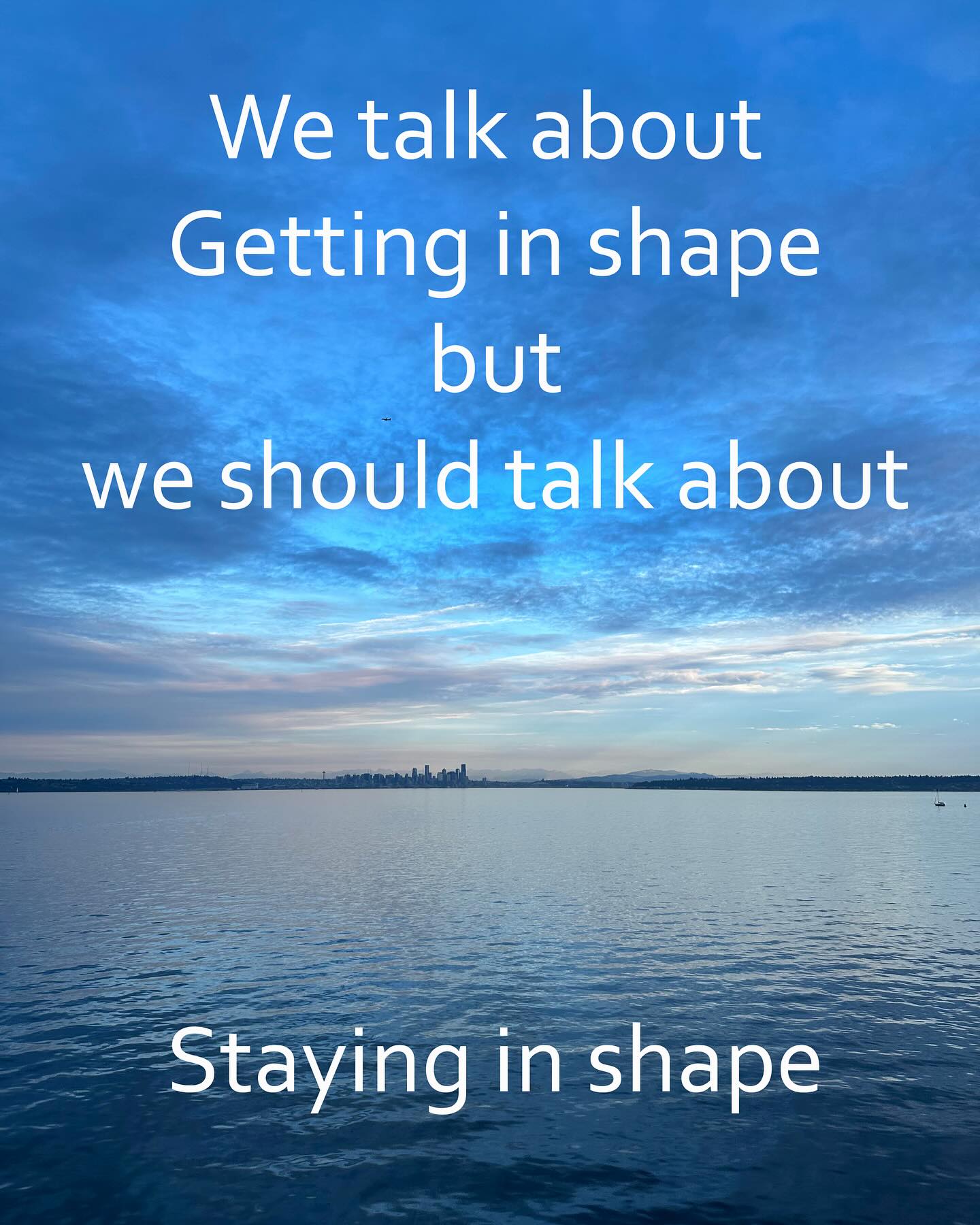 Small choices create the person you are. Don’t worry about immediately becoming who you want to be, just tackle the small steps. Choose movement. If you need help, reach out!
#choosemovement #smallthingsinlife #personaltrainer #goodhabits #excercisemotivation #personaltrainerseattle