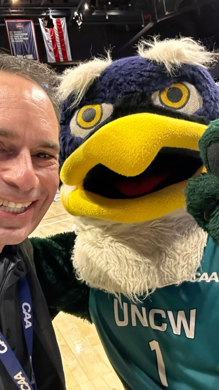 Congratulations to @uncwbasketball -crowned in the capital as CAA men’s basketball champions! Gotta love March basketball. #caahoops