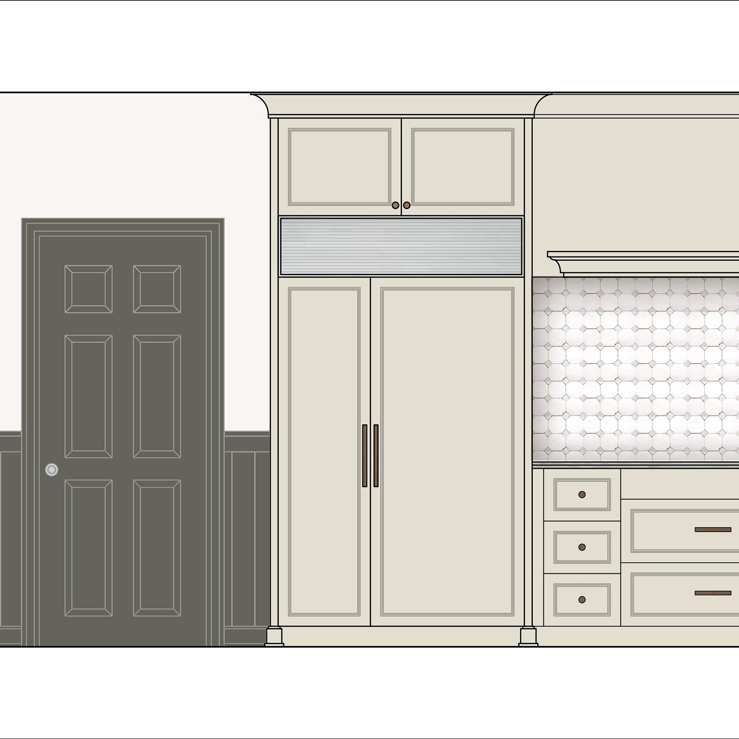 Another little teaser of a very pretty kitchen. 💫
*
*
*
#cosmicdesignstudio #bataviail #interiordesign #kitchenrenovation #kitchendetails