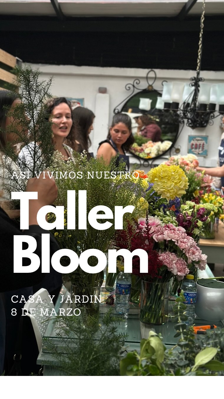 🙏🏻Gracias por creer en este proyecto llamado🌿 “Bloom”. Mi propósito es llegar a muchas mujeres y, a través de las flores, recordarles la belleza de ser, de amarse y florecer en su propia esencia.
Gracias @casayjardindeco por el espacio tan espectacular y a mis poderosas participantes @marianacharry21 @gabriela.fernandezzz @jennyelegida @martharamirez740 @mariajose.rodriguezg @emgl13 rocio, Rochy y Claudia, gracias!!
#bienestarfloral #talleresflorales #conexiónnatural #autocuidado #artebotánico