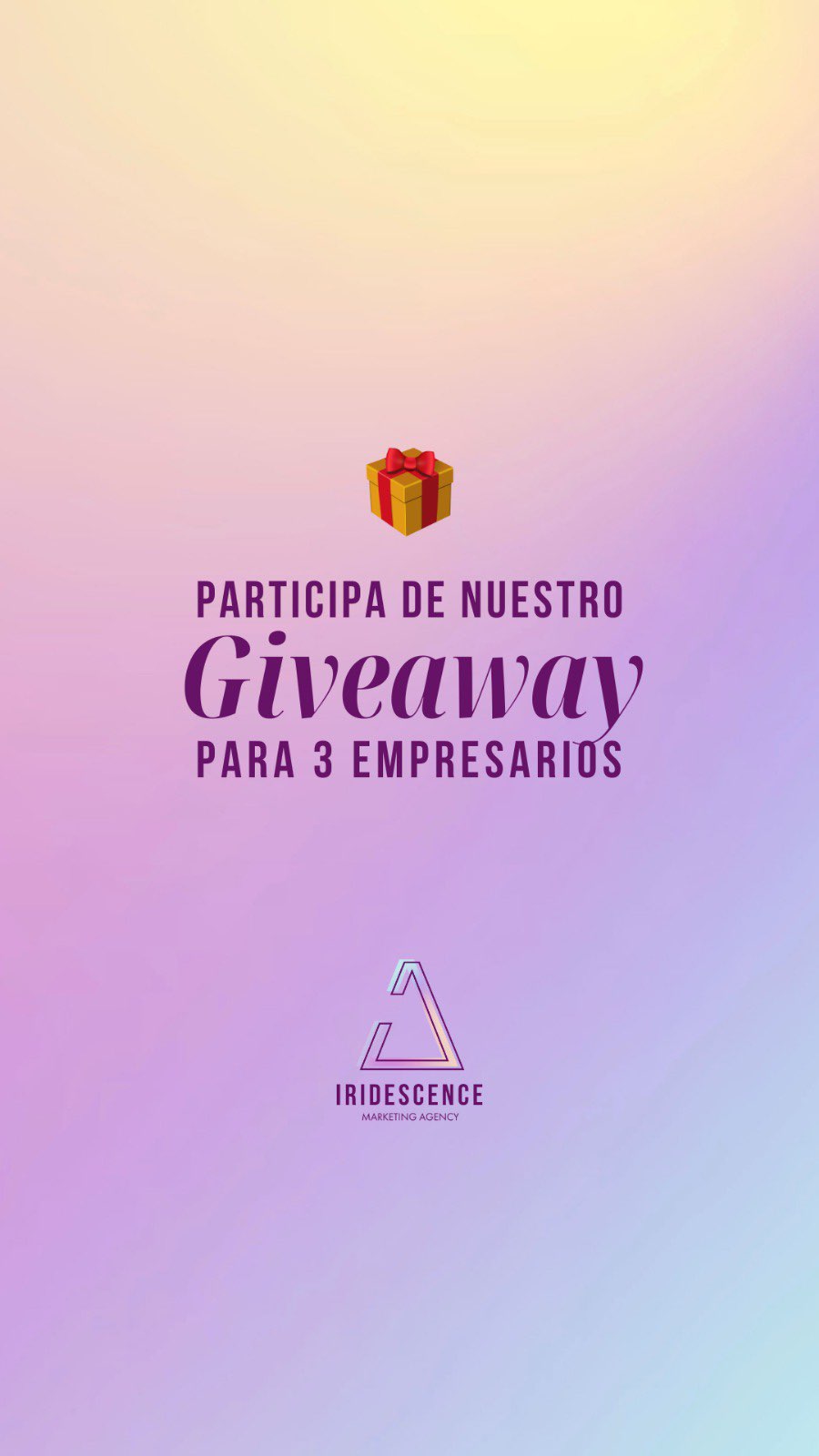 ¡GIVEAWAY DE ANIVERSARIO! 🎉
Cumplimos 5 años haciendo brillar marcas y queremos celebrarlo ayudando a la tuya.
GIVEAWAY CLOSED -
Puedes ganar uno de estos 3 premios increíbles:
1️⃣👩🏻💻 Consultoría virtual de mercadeo 1-1 de 2 horas para descubrir cómo hacer que tu marca destaque.
2️⃣📸 Photoshoot de headshots profesionales en nuestro estudio en Hato Rey.
3️⃣🛍 Espacio en el Mercado Cordillera para exhibir tu negocio en junio.
📝 ¿Cómo participar?
❤ 1. Dale LIKE a este post
✅ 2. Sigue nuestra cuenta @iridescenceagency y @mercadocordillerapr
❓ 3. Contesta esta pregunta:
✨ ¿Cúal premio te gustaria ganar y por qué?
🗓️¡ Tienes hasta el domingo, 23 de marzo para participar!
Los ganadores se anunciaran el martes, 25.
#Iridescence #LetTheWorldNotice #LiveIridescently #MercadoCordillera #LetTheWorldNotice #LiveIridescently #cordillerapr #iridescencemarketingagency #mercadeodigital #mercadeopuertorico #coberturadeeventos #contentcreation #puertorico #branding