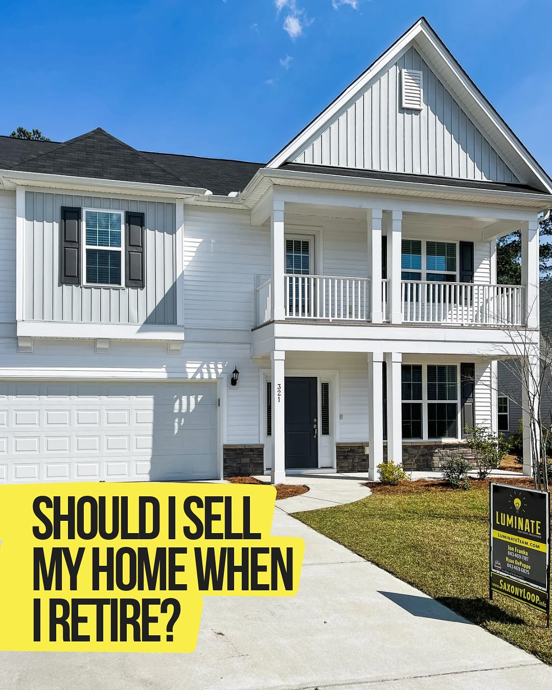 Retirement is a new chapter—but does it come with a “For Sale” sign? 🏡🤔
Downsizing, relocating, or staying put? The right choice depends on your lifestyle, finances, and long-term goals. 📩💬
🔍 Considering selling? I can help you make an informed decision. DM or comment below and let’s discuss your options!