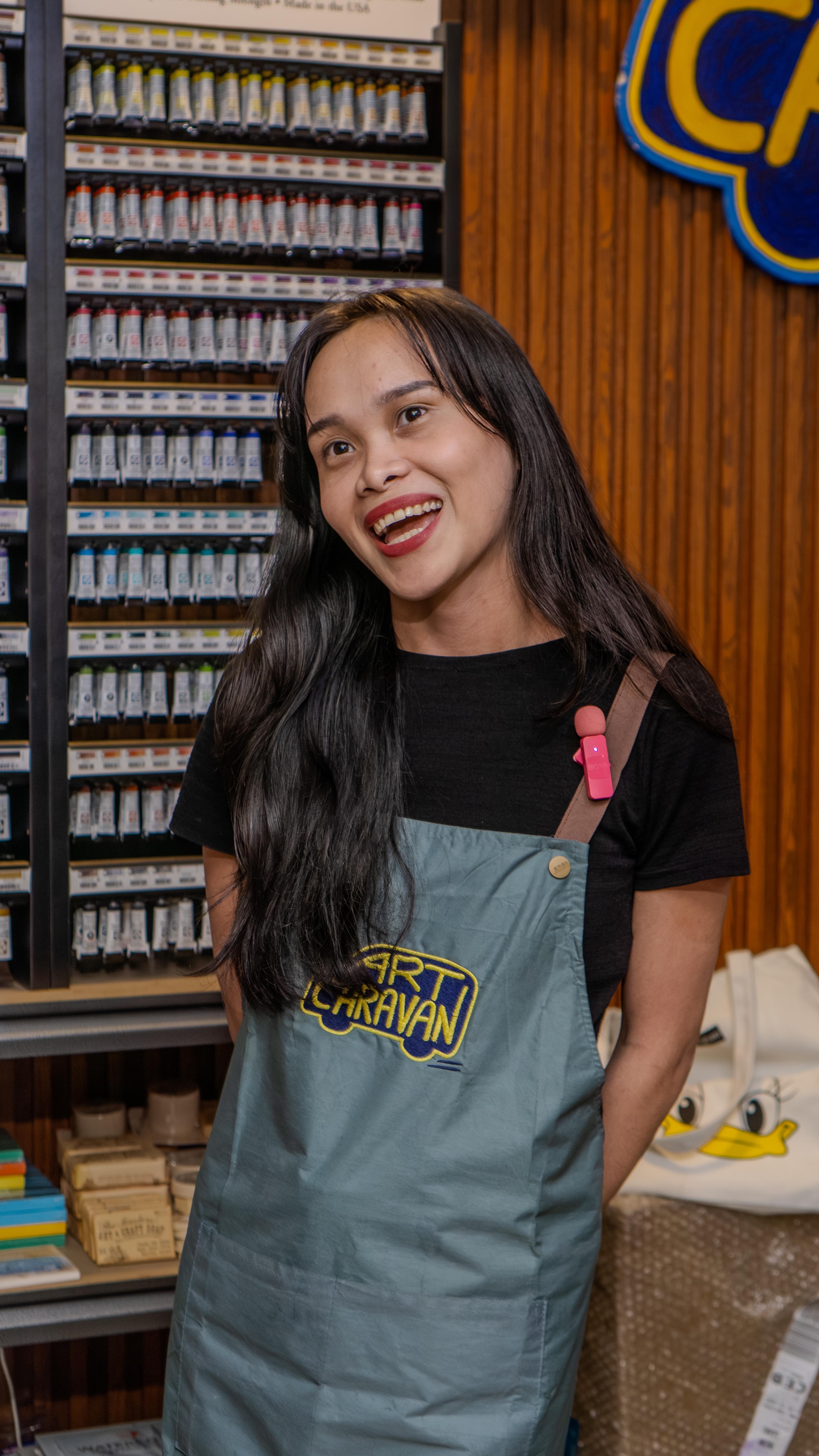 “I do acrylic and I mostly do landscape because I love nature so much.” - Mariane on her favorite art medium
#StoriesAroundTown #MakersofMidtown #CebuCity
