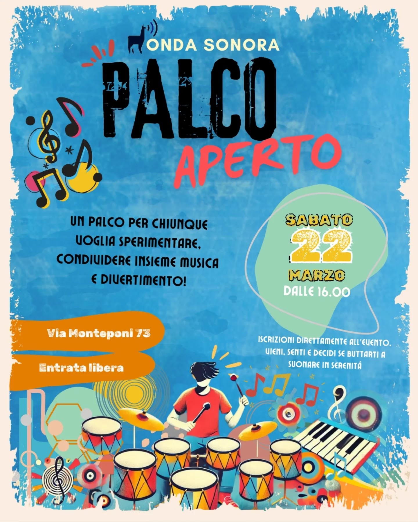 Palco aperto!
Per tutti!
Curiosoni, timidoni, intraprendenti,
Per chi vuole solo ascoltare, per chi cerca una chiacchiera
Per tutti.