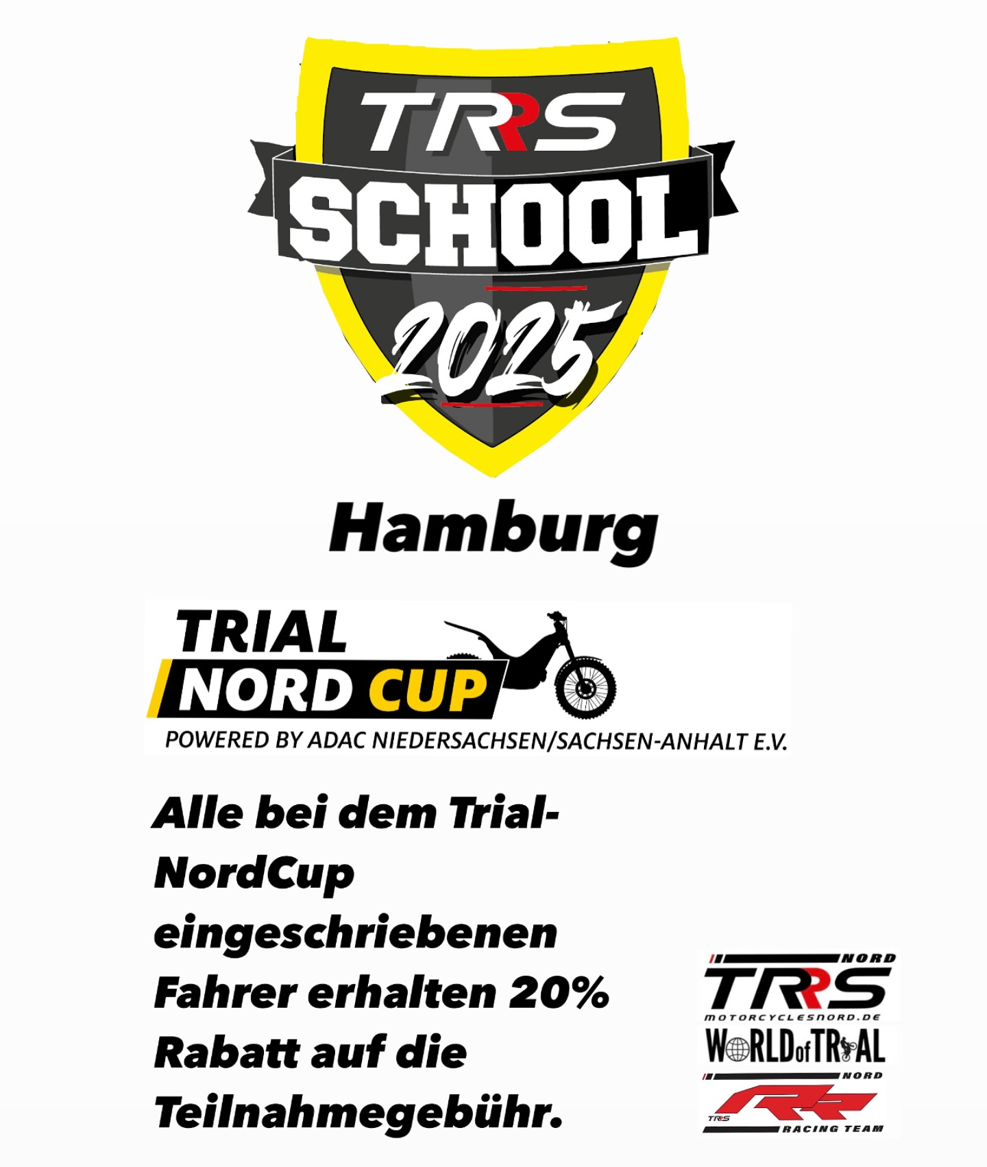 Bald geht es los im Norden….
ANMELDEN könnt Ihr Euch auf www.trsnord.de‼️