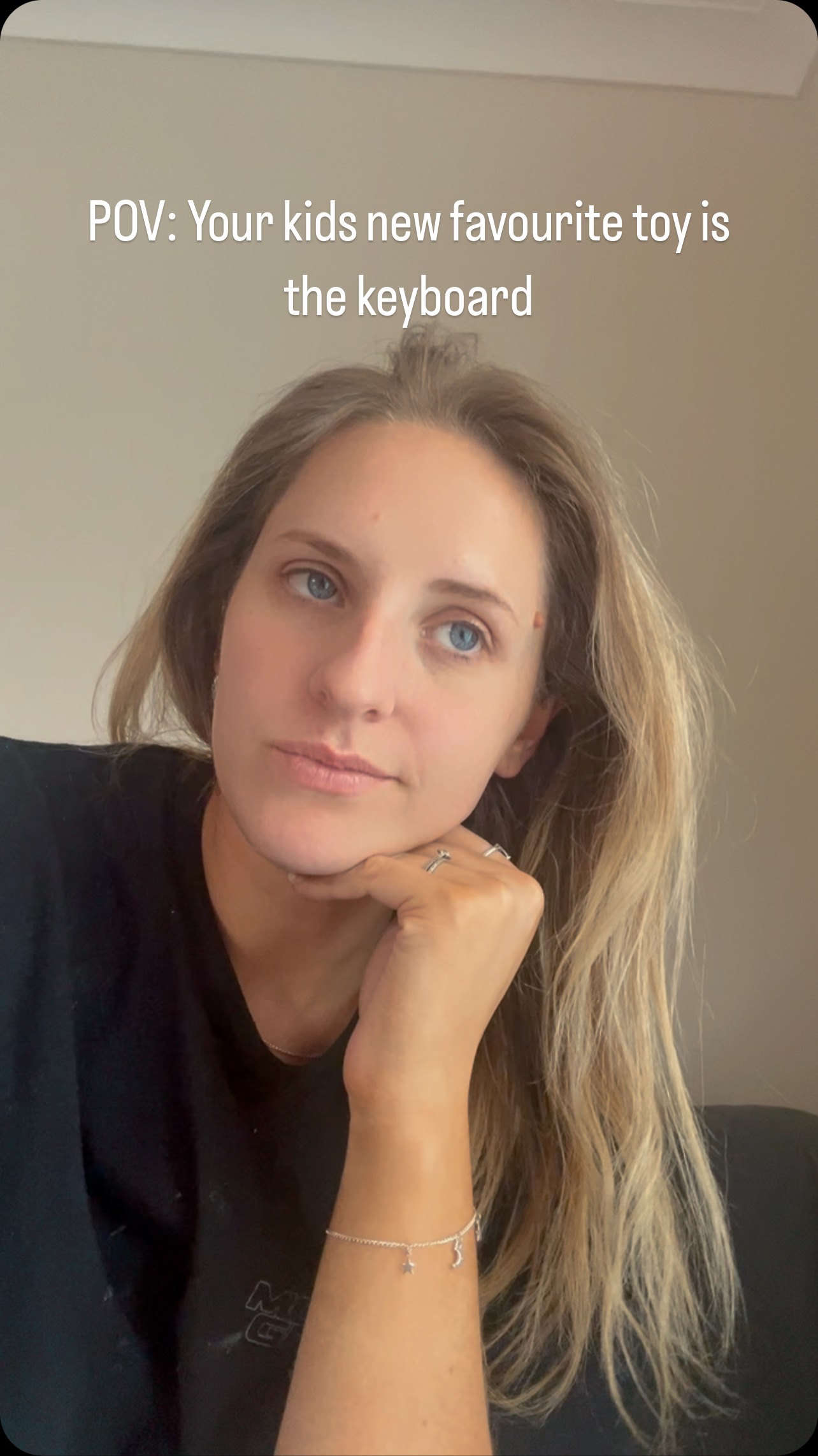 POV: You’ve completely surrendered to the toddler DJ set. 🎶😵💫 The same song on repeat, volume at max, and somehow… they never get sick of it.
What’s the worst kids’ song stuck in your head right now? Let’s hear it in the comments! 😂👇
#CandidChaos #ToddlerLife #MumStruggles #SendHelp #ParentingUnfiltered #MumHumour #SurvivingMotherhood #motherhood #momlife #mumlife #parenting #toddlers #unfiltered #blog #family #kids