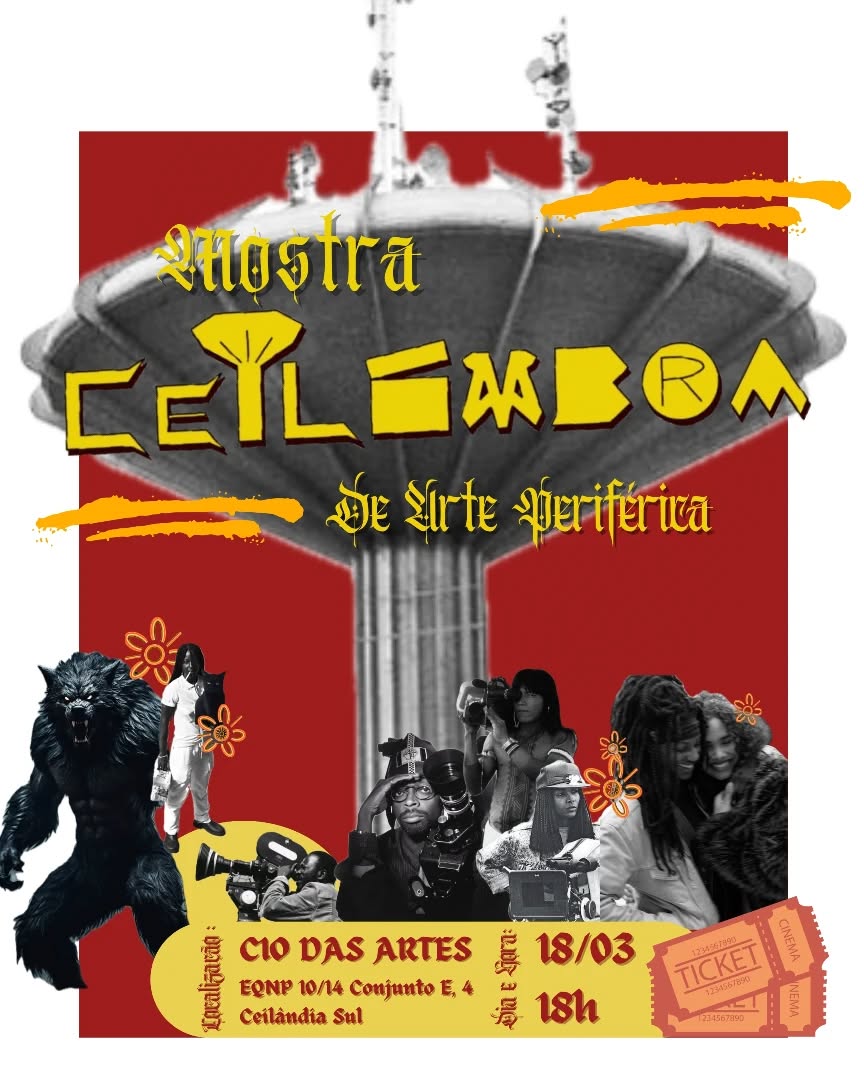 E quando bate aquela vontade de assistir uns filmes de quebrada na quebrada? Aquela necessidade de ver algo com o qual você se identifica, que fale com a sua voz interior e te leve para umas lombras mais pesadas do que você esperava! Você sente isso? A gente também.
Por isso, a Kilombra Filmes vem convidar todos os lombrados da keké para participar da Mostra Ceilombra, a primeira edição da mostra de artes periféricas do nosso coletivo.
Para o evento acontecer, o Cio das Artes abriu as portas para que pudéssemos transformá-lo em uma sala de cinema. Além disso, como todes sabemos, a gente gosta mesmo é de uma truvação e é por isso que a DJ Grazzy estará com a gente mixando as melhores da noite depois do debate.
Dia 18 de março, às 18h. Não perca! É de nós para nós.