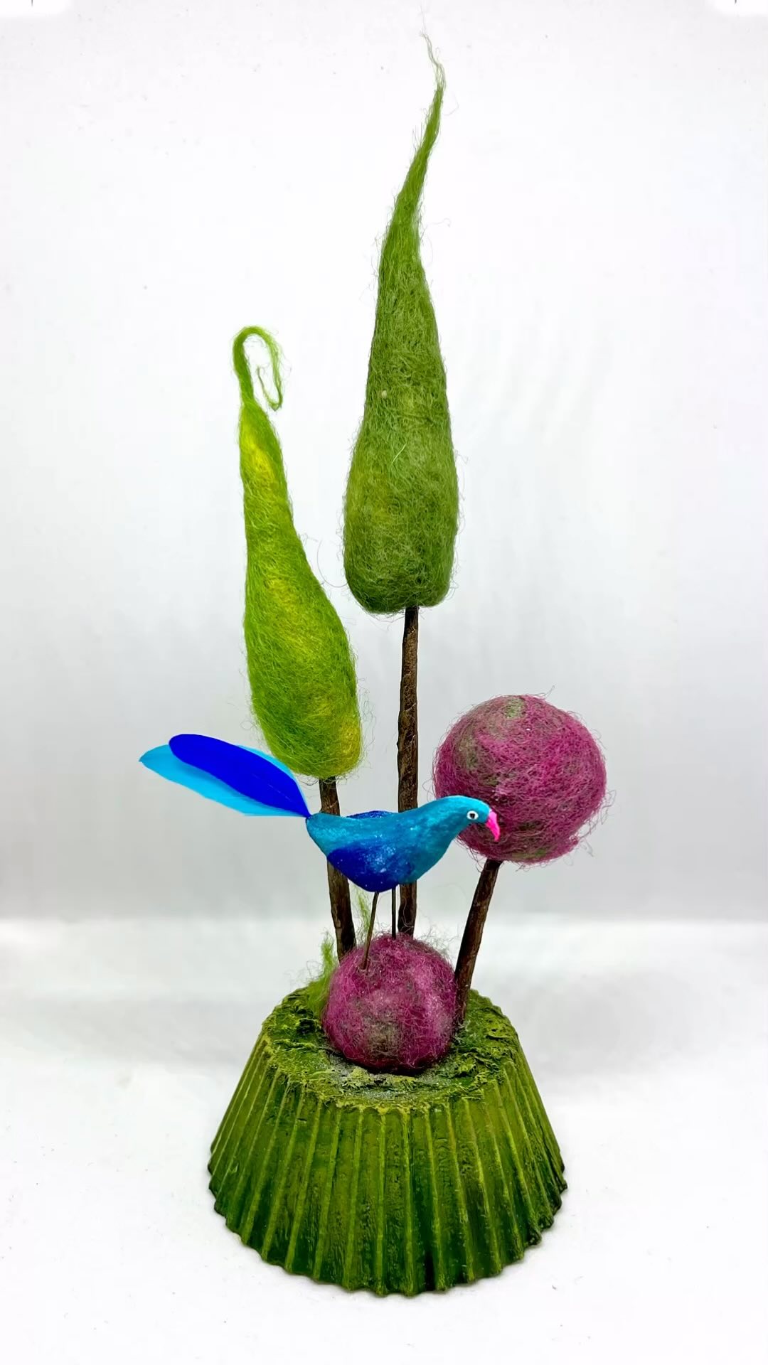 The blue bird in the forest 💙