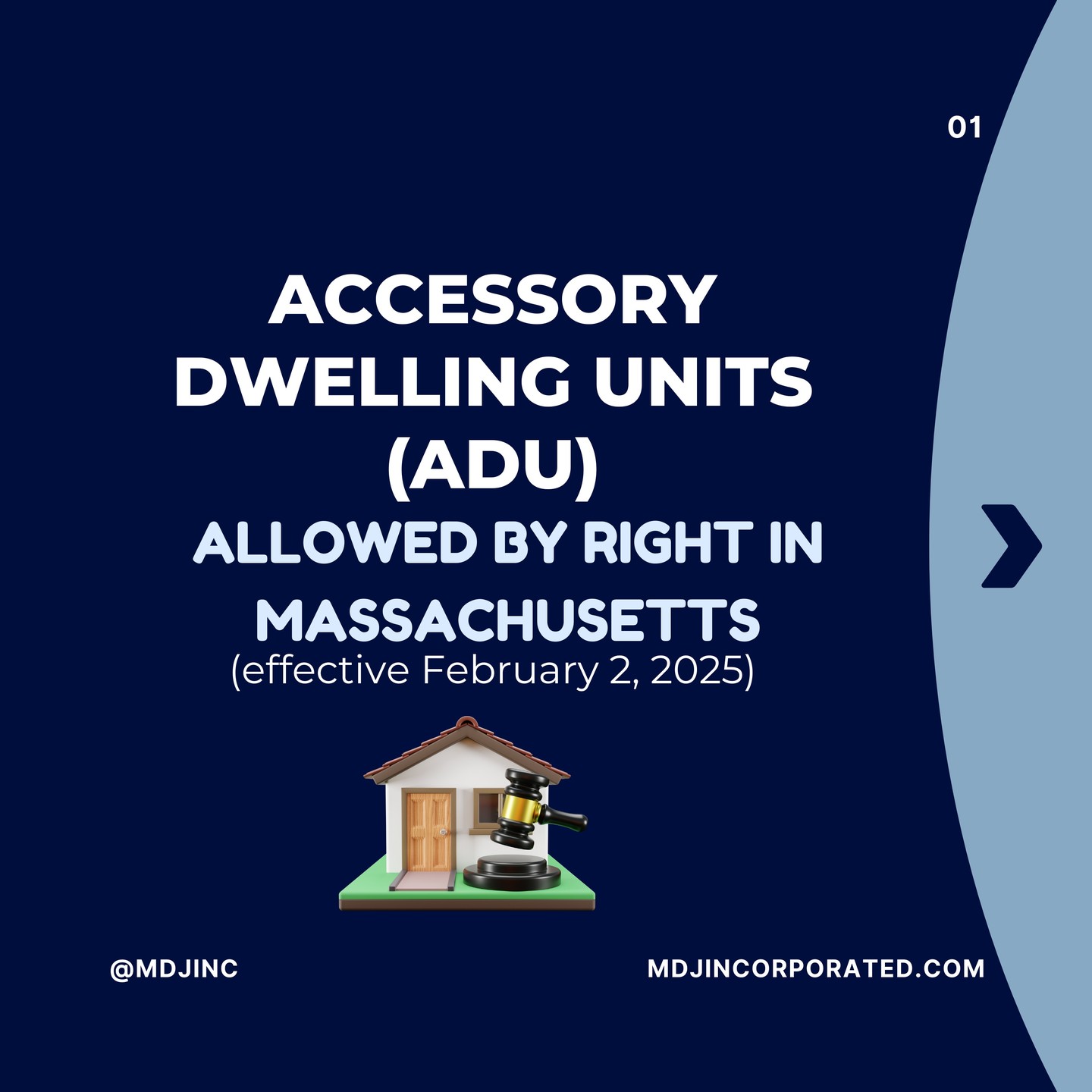 Accessory Dwelling Units (ADU)
An accessory dwelling unit (ADU) is a smaller, independent residential unit located on the same lot as a detached single-family home.
Advantages and Impact of ADUs:
Housing Options: Provide less expensive housing for low- and moderate-income residents, seniors, and young adults.
Homeowner Benefits: Generate supplemental income, downsize while staying on property, house caretakers or family members.
Environmental Impact: Promote walkable neighborhoods, minimal construction impact, leverage existing infrastructure.
DM for more information.
#building #contractor #vision
#buildingdreams #engineering
#construction #lawrencema #massachusetts #boston #newhampshire
#mdj #housing