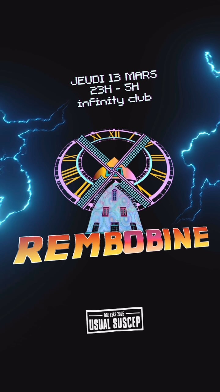 Remb𝐨𝐛ine, la soirée de jeudi qui va te faire voyager dans le temps est sold out.
Mais dans sa grande bonté, et face au succès de l’événement, Manu remet 30 places cotisantes (19€) à 17h. Sur le même lien de billetterie.
C’est le shot gun de la dernière chance. Le loupe pas.
La bise rembobinée