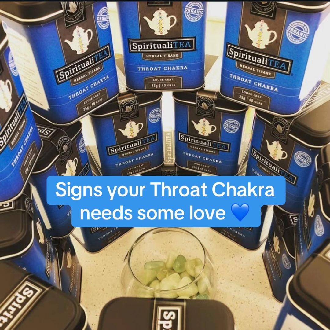 Anything voice and communication, spoken or written word, is all about the Throat Chakra. Give it some love with a cup of Throat Chakra tea and sing.
#throatchakra #chakratea #spiritual #chakras #melbourne #spiritualitea #balanceyourthroatchakra