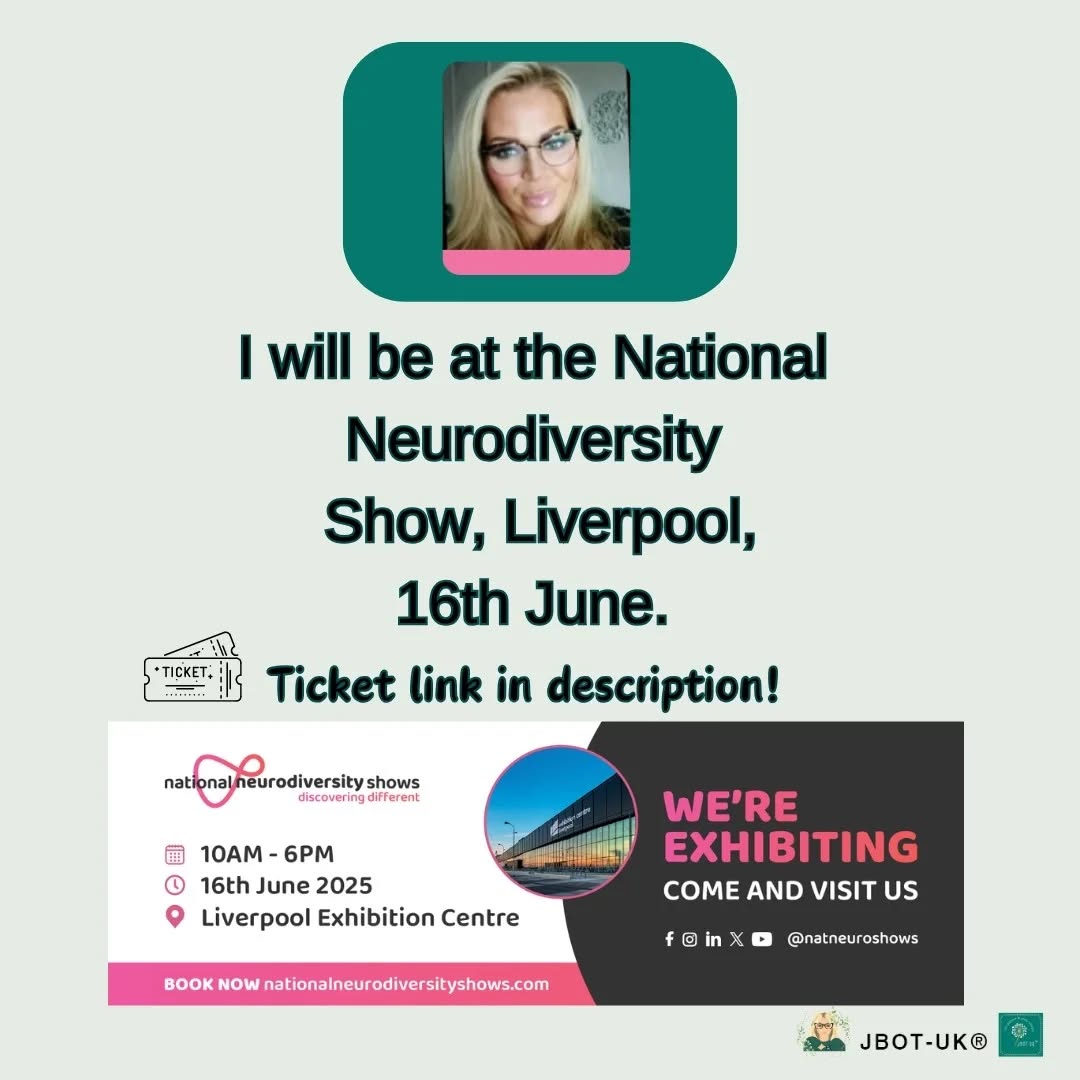 To quote Pinkie Pie, I'm feeling very Nervouscited about announcing this! I will be delivering a seminar and exhibiting at the Neurodiversity Show Liverpool on 16th June.
I'd love it if you came by to speak to me. Ask me about OT or maybe share your hopes for the future and the things you wish people understood, I plan to share them on social media and make sure your voices are heard.
You can get tickets for the whole event here:
https://www.eventbrite.co.uk/e/the-national-neurodiversity-show-liverpool-tickets-938534611287
I am thinking more about this while engaging in @neurodiversityweek . If any points from Neurodiversity Celebration Week have got you thinking about ageing in neurodivergent individuals, let me know!
#TheNationalNeurodiversityShow #Nervouscited #MLP #NeurodiversityCelebrationWeek #NeurodivergentAgeing #OT #OccupationalTherapy #Autism #Adhd #Dyspraxia #Liverpool #YourVoiceMatters #FemaleNeurodivergentTherapist #SmallBusinessOwner @natneuroshows