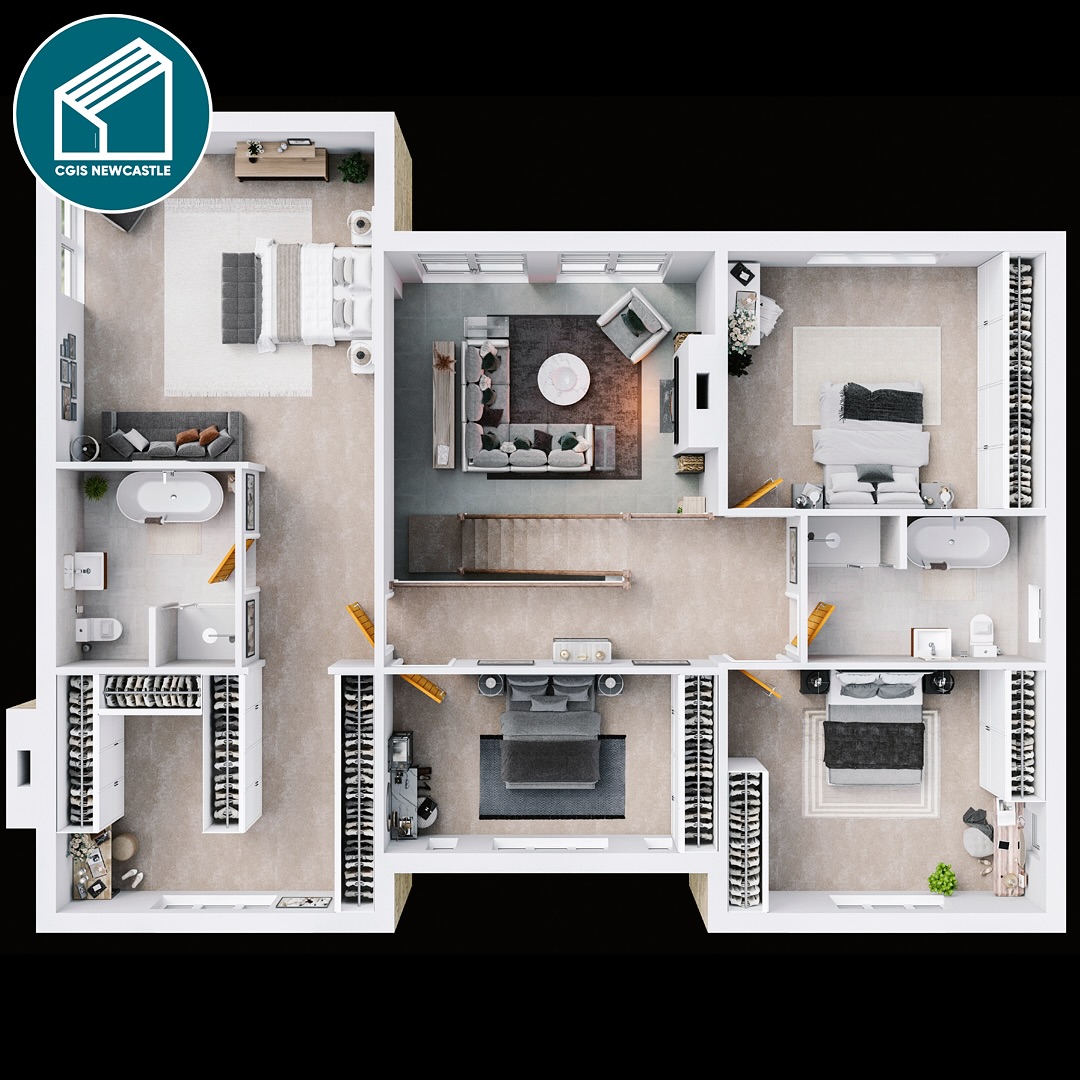 3D Floor Plan CGIs. Designed for a private client, it served as an excellent tool for him to understand how the space in his newly built home would function, allowing him to make adjustments and visualise them with real substance.
.
.
We are CGIs Newcastle, 3D Architectural CGI Studio - Servicing Newcastle Upon Tyne, Northumberland & North East with high quality Sales & Planning CGIs, Property Brochures & VR Tours - www.CGIsNewcastle.co.uk
.
.
#CGI #CGIs #HouseCGI #3drenders #propertydevelopment #propertydeveloper #propertymarketing #3dvisualisation #propertybrochure #architecturalvisualisation #architecturalcgi #architect #architects #propertyforsale #house #CGIproperty #architects #newhome #planningpermission #estateagent #NewcastleUponTyne #Newcastle #NorthEast #Northumberland #Gosforth #Jesmond #Darrashall #cgisnewcastle
www.CGIsNewcastle.co.uk