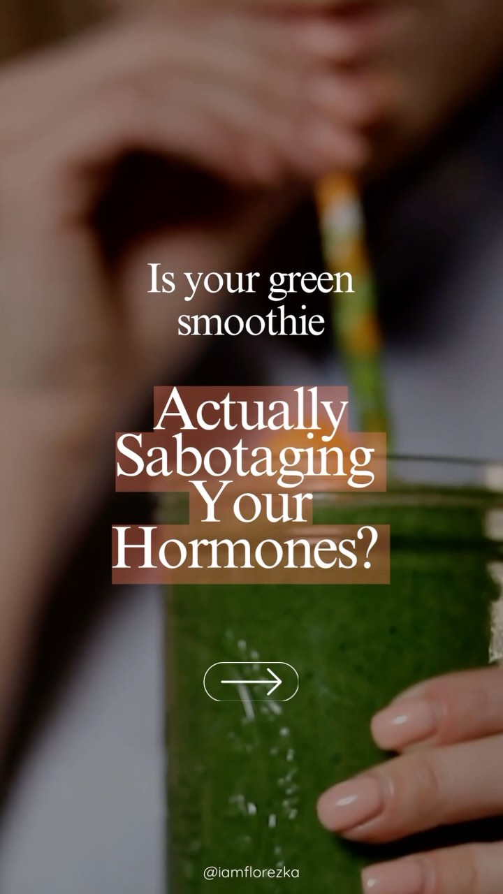 The Hidden Dangers in Your Green Smoothie🚨
Here are 5 hidden dangers hiding in your ‘superfood’ smoothie – and what to do about them.
🥦 1. The Raw Veggie Roadblock
Raw greens? Cute in theory, but tough on digestion. If you’re constantly bloated, gassy, or struggling with gut issues, or if you suffer from Candida, infertility, allergies or a suppressed immune system, your smoothie might be the culprit.
💡 Solution: Lightly steam your greens before blending. Your belly will thank you.
🍃 2. Oxalic Acid Overload
Spinach, beet greens, kale, and Swiss chard sound healthy, until you realize they’re loaded with oxalates; compounds that can lead to kidney stones and thyroid issues.
Oxalate toxicity is especially dangerous if you have hypothyroidism, Candida, vulvodynia, nutrient/mineral deficiencies, fibromyalgia, intestinal flora/gut imbalance, osteoporosis or arthritis.
💡 Solution: Stick to 3-4 servings per day. Balance is key.
🍌 3. Sneaky Sugar
You thought you were being good, but your smoothie is basically dessert in disguise. Between sweetened nut milks, protein powders, and high-sugar fruits, your blood sugar suffers.
💡 Solution: Eliminate dried fruit. Use unsweetened ingredients and opt for low-sugar proteins like chia, chlorella or pea protein isolate.
🥬 4. Goitrogens vs. Your Thyroid
Kale, bok choy, cabbage, cauliflower and broccoli are amazing, unless they’re messing with your thyroid. These veggies contain goitrogens, which can interfere with iodine absorption and hormone balance.
💡 Solution: Lightly steam cruciferous veggies before adding them to your smoothie. Protect that thyroid!
🦠 5. The Stowaway Problem
Raw produce = bacteria and parasites hitching a ride straight into your gut. Immune system? Overloaded.
💡 Solution: Wash all produce thoroughly or make a DIY lemon rinse:
🍋 1 tbsp lemon juice + 2 tbsp white vinegar + 1 cup water = squeaky clean veggies.
The moral of the smoothie story? Healthy doesn’t always mean hormone-friendly.
Balance is queen. 👑
#HormoneHealth #smoothieoftheday