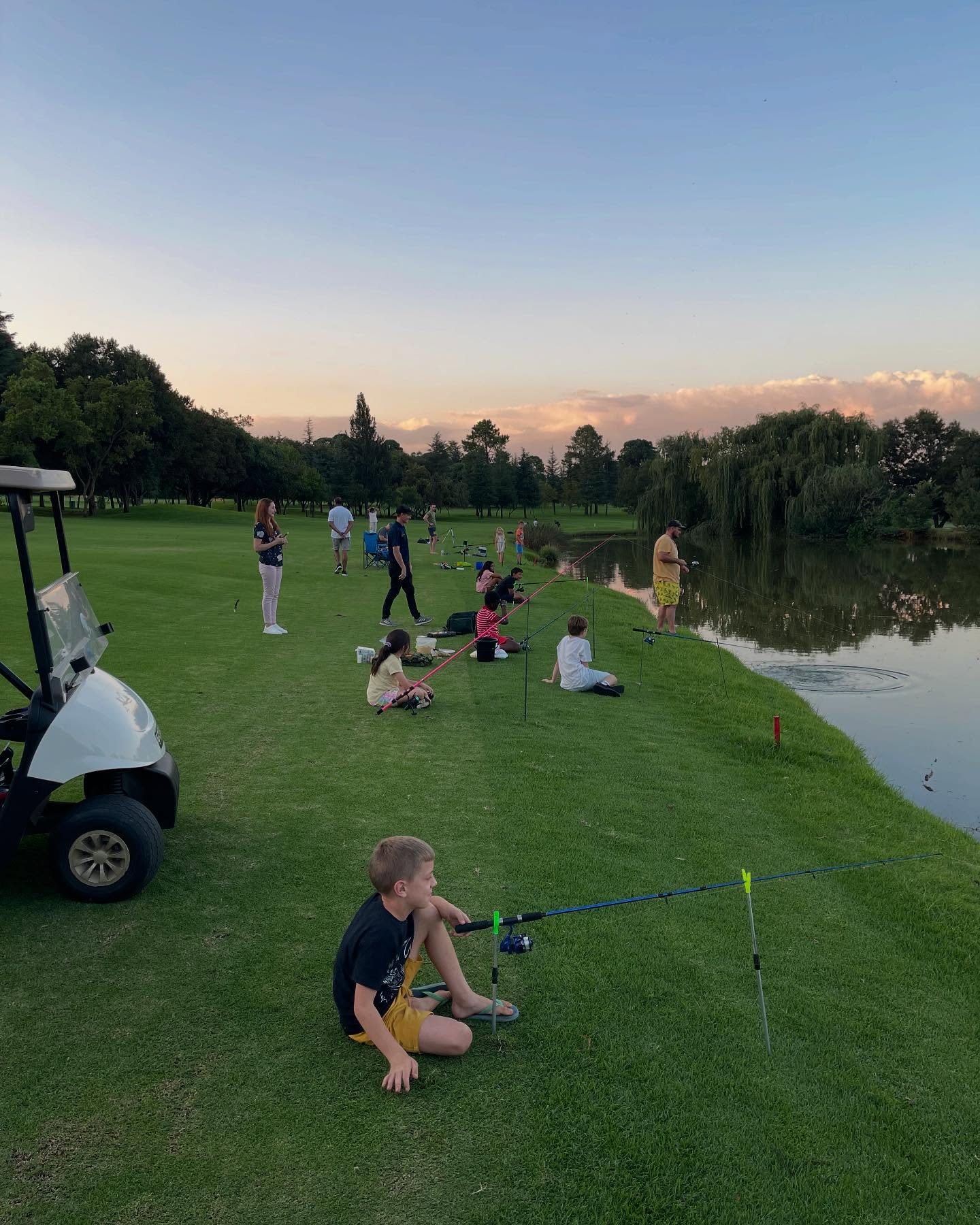 GETS Golf Events and @randparkgolfclub hosted a family camp out and fishing competition. Thank you to all the families that joined us we can’t wait till the next one. #family #camping #fishing #golflife