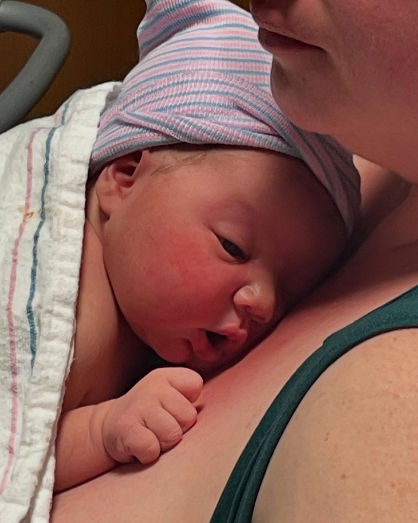 So, if you’ve tried to contact me for book repair services lately, you may have received an auto-response…. This is why.
Our 2nd daughter and newest member of the book club, Amina Avalon, was born this weekend. So far, she’s not the best apprentice, but she’s pretty good at snuggling. Thank you for your patience as we take this time to get to know this sweet girl.
I look forward with meeting you later this summer!
#bookbindersofinstagram #bookrepair #shopassistant #snugglemaster