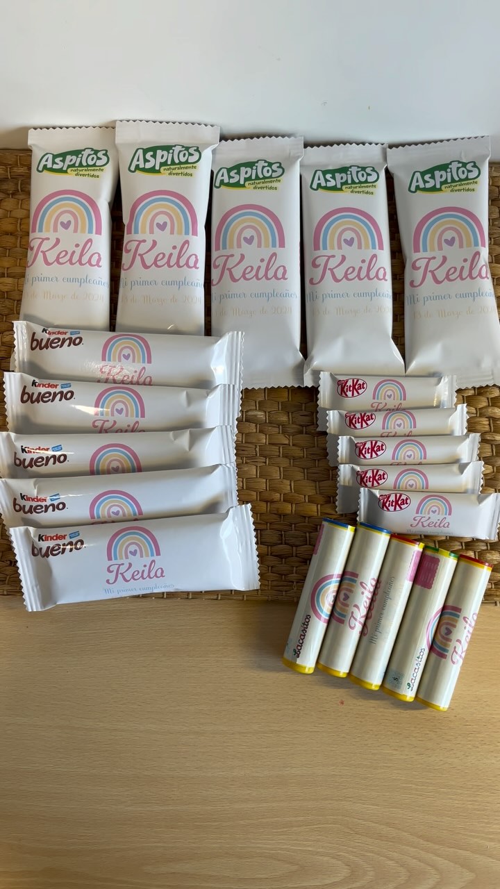 💕Pedido de Primer Cumple 💕
Un regalito dulce para los invitados de este cumple. Espero que les haya encantado!! 🥰
Si tú también quieres sorprender a tus invitados con detallitos personalizados visita la web y encuentra el que más encaje contigo.
Lo personalizamos a tu gusto, para darle un toque aún más especial a tu día.
Ideal para cumpleaños, bodas, bautizos, comuniones y eventos especiales.
Comenta Web y te paso el acceso directo para elegir el que más te guste.