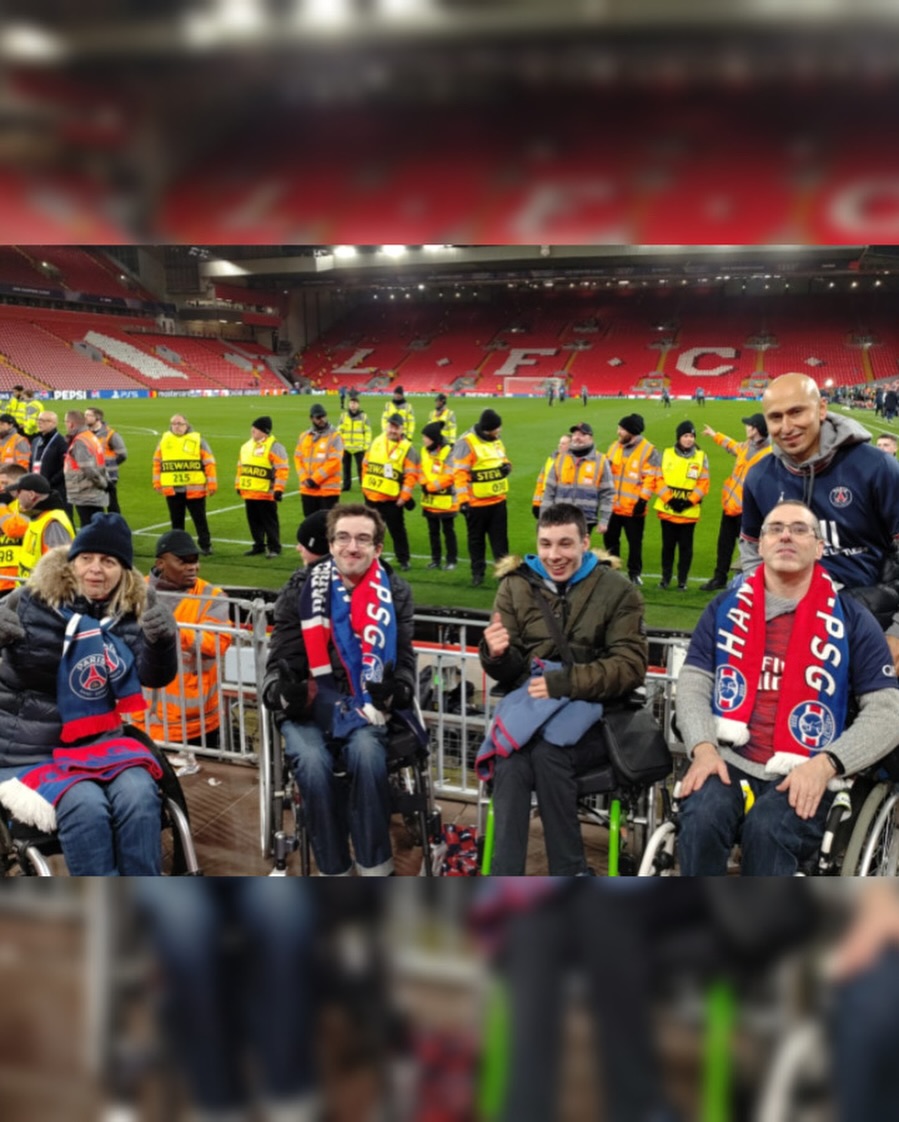 Déplacement à Liverpool pour les adhérents de Handicap-PSG ❤️💙
#liverpool #psg #parissg #handicappsg #championsleague