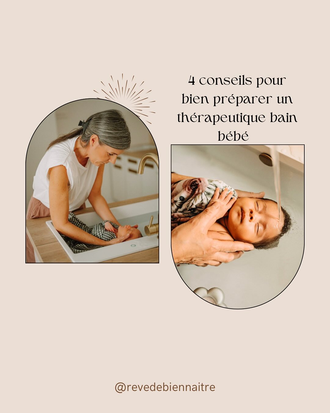 âš4 conseils pour bien prĂ©parer un thĂ©rapeutique bain bĂ©bĂ© âš
Pour que ce moment soit une vĂ©ritable bulle de bien-ĂȘtre, voici 4 Ă©tapes essentielles Ă anticiper :
1ïžâŁđ©đ»ââïžChoisir un professionnel qualifiĂ© : Faites appel Ă un expert formĂ© au thĂ©rapeutique bain bĂ©bĂ© @lebaindesonia, pour une expĂ©rience en toute confiance.
2ïžâŁđ€°đŒPlanifier au bon moment : RĂ©servez lors du troisiĂšme trimestre de grossesse une date en fonction du terme prĂ©vu. Pas dâinquiĂ©tude, nous ajusterons le rendez-vous selon la date rĂ©elle de naissance. Le nouveau nĂ© doit avoir moins de 21 jours.
3ïžâŁ đ¶đœAttendre que bĂ©bĂ© ait repris son poids de naissance : Le jour du bain, il est essentiel que votre nouveau-nĂ© ait retrouvĂ© son poids initial pour profiter pleinement de ce moment.đ
4ïžâŁ đPrĂ©parer un sac avec lâessentiel : PrĂ©voyez un change complet, des couches, ainsi quâun biberon ou une tĂ©tĂ©e pour rĂ©pondre aux besoins de bĂ©bĂ© aprĂšs ce doux instant.
đ«§Un bain bien prĂ©parĂ©, câest une immersion en douceur dans la sĂ©rĂ©nitĂ© ! âš Qui a dĂ©jĂ vĂ©cu cette belle expĂ©rience ? Partagez en commentaire ! âŹïž
#BainBébé #BainThérapeutique #BienNaßtre#Therapeutiquebainbébé#Thallasobainbébé#Soinnouveauxnés#ecoledubiennaitre