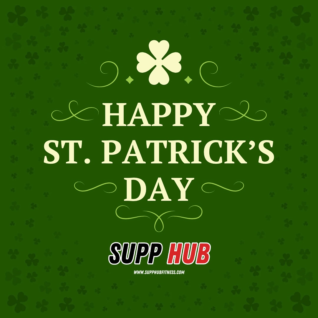 Happy St. Patrick’s Day!☘️
You don’t need luck to hit your fitness goals when you have the right supplements💪🔥
