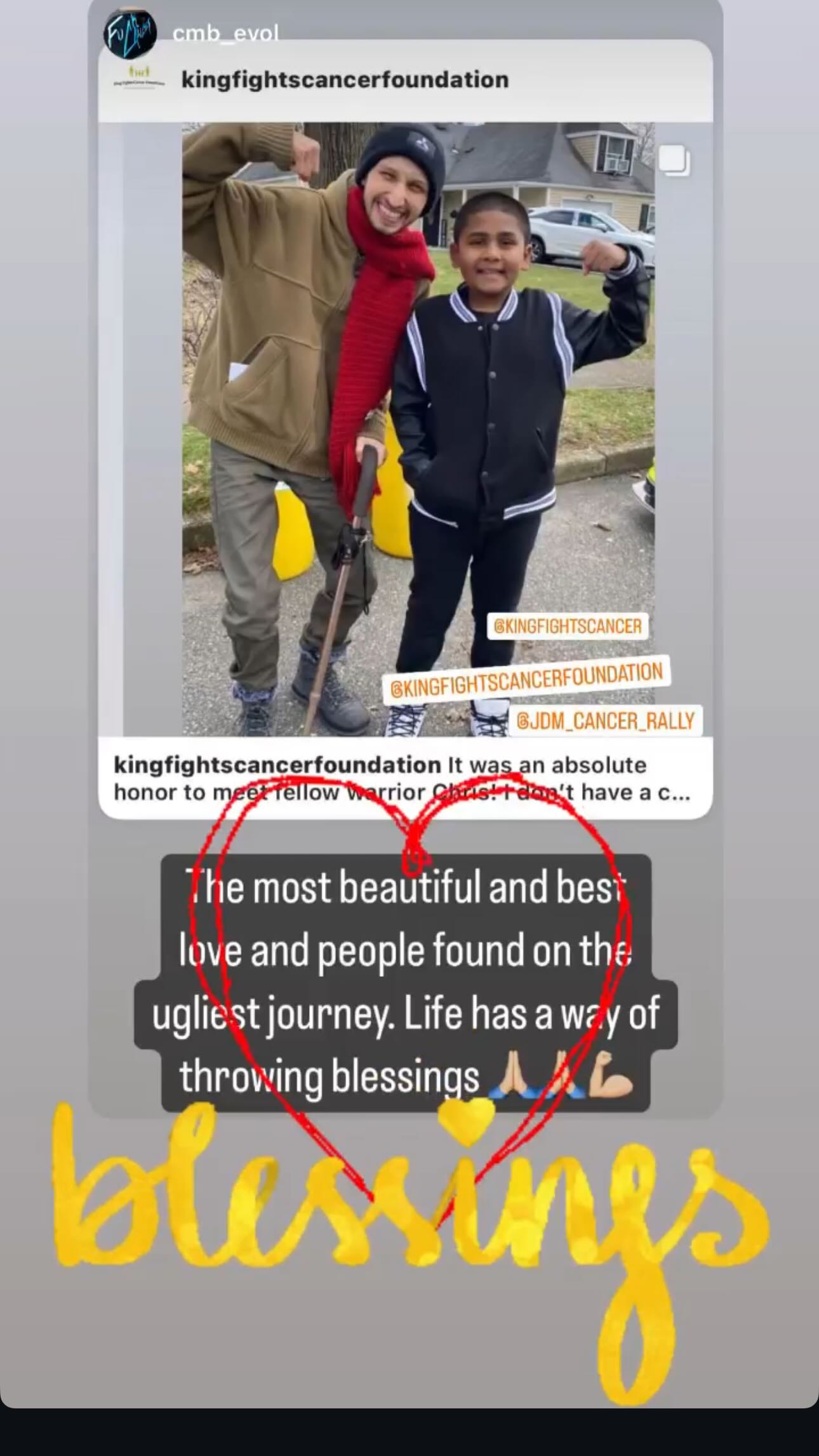 March is National Colorectal Cancer Awareness Month. My friend Chris Bruno was a light with the brightest smile to all he met. I bet today we’d have long conversations about cars as he loved them too. He found the strength to do the flex 💪🏾 while in his hospital bed and send it to me. I’ll never forget him or his amazing mom. She’s doing an incredible job advocating and keeping his memory alive.
Chris said it best “The most beautiful and best love and people found on the ugliest journey. Life has a way of throwing blessings.”
In loving memory of Christopher Bruno 💙🕊️🏎️
•
•
•
#colorectalcancerawarenessmonth #cancer #coloncancer #cancerawareness #advocate #getinvolved #shareyourstory #cancersucks #inlovingmemory #heavensangel #lifetimefriends #gonebutnotforgotten #foreverinourhearts