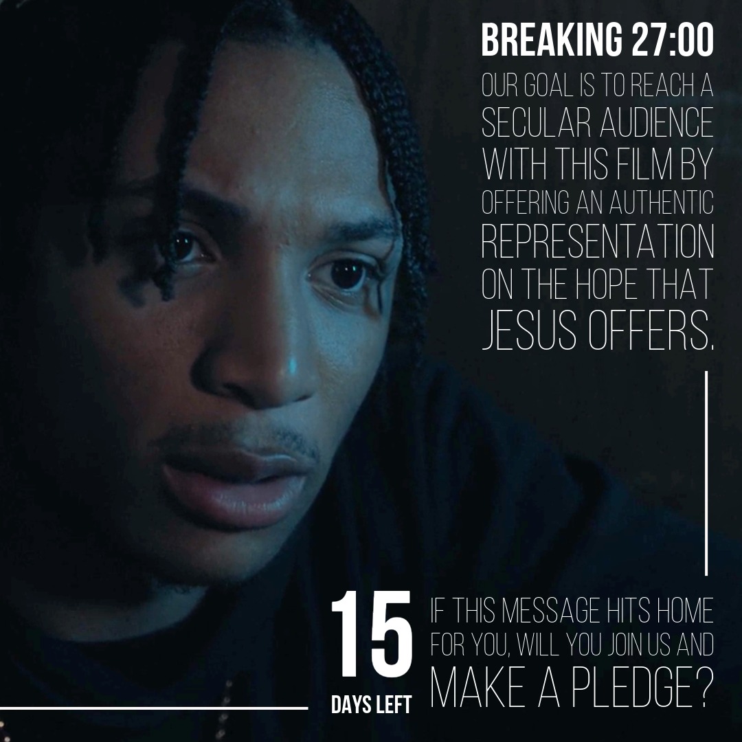 If you would like to see this film through to completion you can make a pledge by clicking the link in our bio. This is a message of hope that needs spread to the struggling.