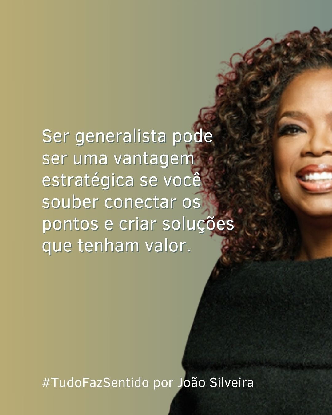 Conectar os pontos entre diferentes saberes é o que nos torna únicos.