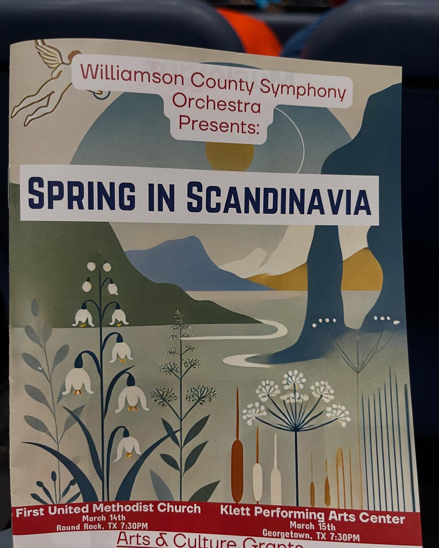 Here to hear @vinklarekteresa and the Wilco Symphony