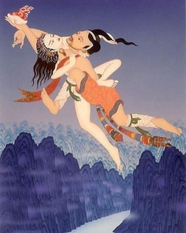 From the perspective of Vajrayana, if a woman has a strong aspiration and the necessary karmic prerequisites to overcome the instinctive need for procreation, her capacity for higher awareness is greater than that of a man. But even if she does choose to be a mother, she still has a chance to use her karmic situation to attain the state of Buddhahood. The woman, as a spiritual partner or consort in Tibetan Buddhist practice, has various symbolic names. She is called dakini (Tib. khandroma), yogini (naljorma), “seal” or mudra (chagya), “transcendental wisdom” (sherab), “awareness” (rigpa), “goddess of awareness” or vidyadevi (rigpe lhamo), and “awareness holder” (rigdzinma). In the Tibetan tantric tradition, the consort is also called “secret mother” or sangyum, a term often used for wives of senior teachers or treasure revealers (terton).
In many cases, the role of the consorts is to remove obstacles related to the health, the spiritual practice and Dharma activities of their partner. Traditionally it is believed that consorts are called “secrets” not because they are hidden, but because they help to uncover a deep wisdom that is sacred. As Dzongsar Khyentse Rinpoche says: “The secret is what creates the sacred.” Vajrayana itself is called Secret Mantra Diamond Vehicle (sangngag dorje thegpa) because of the esoteric nature of its teachings. They are secret in the sense that their importance is not available for those who have not received proper instructions. Vajrayana is traditionally considered as secret not because there is something that has to be hidden, but to protect the practitioner from confusions that the ego can cause in regard to the spiritual practice. The secret aspect of sangum concerns the esoteric nature of the practices in which she may participate, and also her often hidden or secondary role in society. Some of the Tibetan Buddhist teachers keep their wives secret and in this context they can be referred to as: “secret consort in a hidden form” (sangyum betshul).