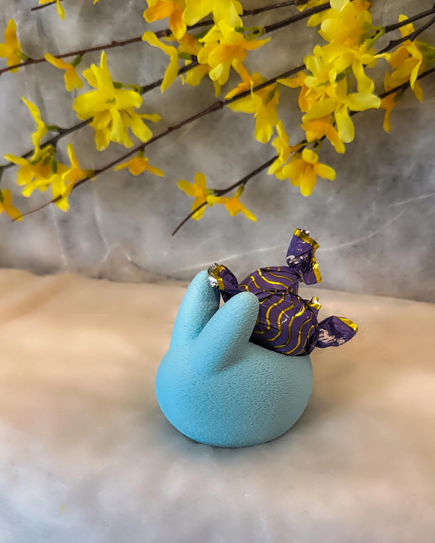 Ein süßes Teelichthäschen für eine schöne Osterdekoration (Nur mit LED Teelicht verwenden) #osterzeit #ostern #dekoration #osternmitkindern #milka #3dprinted #häschen