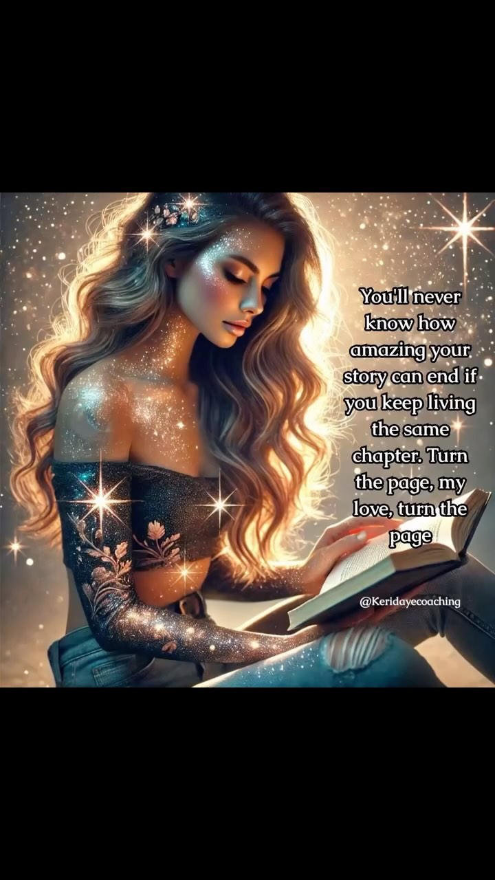 ✨You don’t have to keep reliving the same painful chapters just because they feel familiar. Growth happens when you give yourself permission to turn the page—even when you don’t know exactly what the next one holds.
The unknown can feel terrifying, but staying stuck in a story that no longer serves you is far more painful.
What if the next chapter is where you finally find peace? Where you step into the love, joy, and freedom you’ve always deserved? You are the author of your own life, and you get to decide how this story unfolds.
Trust yourself, my love. Turn the page 💫
Your healing will guide you to the full life that you’re meant to be living. If this speaks to your soul, let’s connect ❤️
#keridayecoaching #traumacoach #healingjourney #selfgrowth #innerchildhealing #emotionalhealing #healingtrauma
#childhoodtrauma #intergenerationaltrauma #narcissisticabuse #betrayaltrauma #attachmentwounds
#newbeginnings #trustyourpath #spiritualawakening #transformation #youareworthy #stepintoyourpower #growthmindset #healingispossible #nervoussystemhealing #selfdiscovery #souljourney #shadowwork #emotionalfreedom #manifestyourdreams #personalgrowth #lettinggo #trustyourintuition #shineyourlight