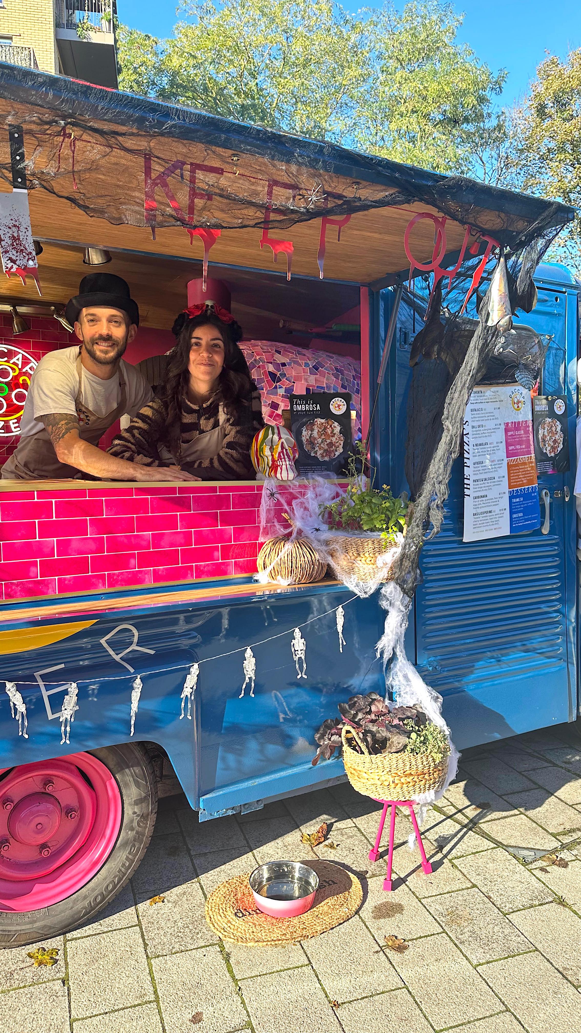 With Blu our camioncino, it isn’t just about pizza—it’s a whole experience! 🚚✨
With every season and festivity, we bring Blu to life with plants, flowers, and handmade, upcycled decorations. We can’t wait for spring! 🌸🤩
🚚 Want Blu at your wedding or private event? We’ll customize Blu’s décor to match your special day! DM us or contact us via our website.
#DaccapoPizzeria #daccapopizzerialondon #LondonPizza #BestPizzaLondon #FitzroviaEats #PizzaItaliana #londonstreetfood #pizzalovers #foodtrucks #PizzaVanLondon #PrivateEvent #weddingcatering